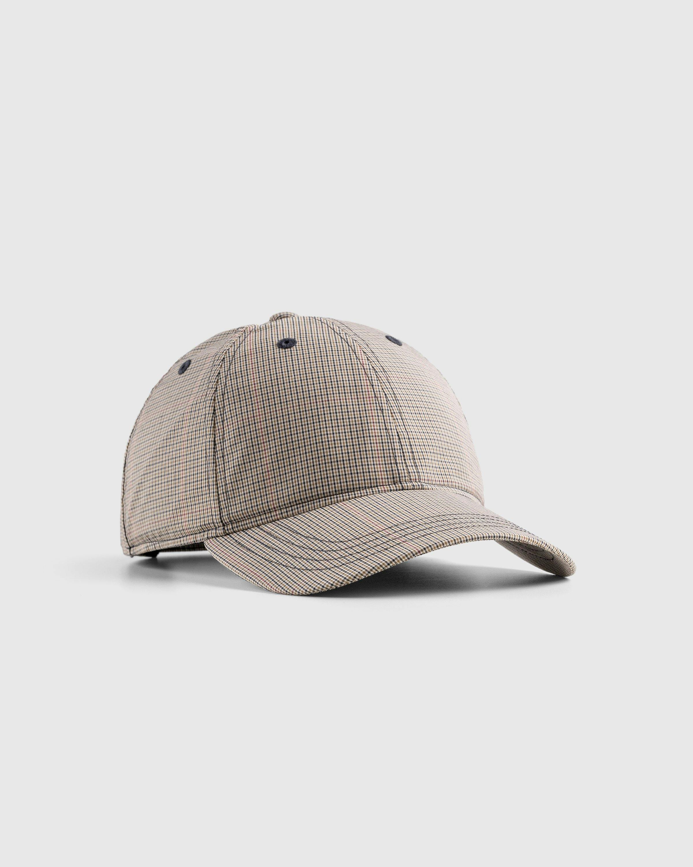 Our Legacy - Ballcap Bukhansan Check Cordura Cotton - Accessories - Grey - Image 1