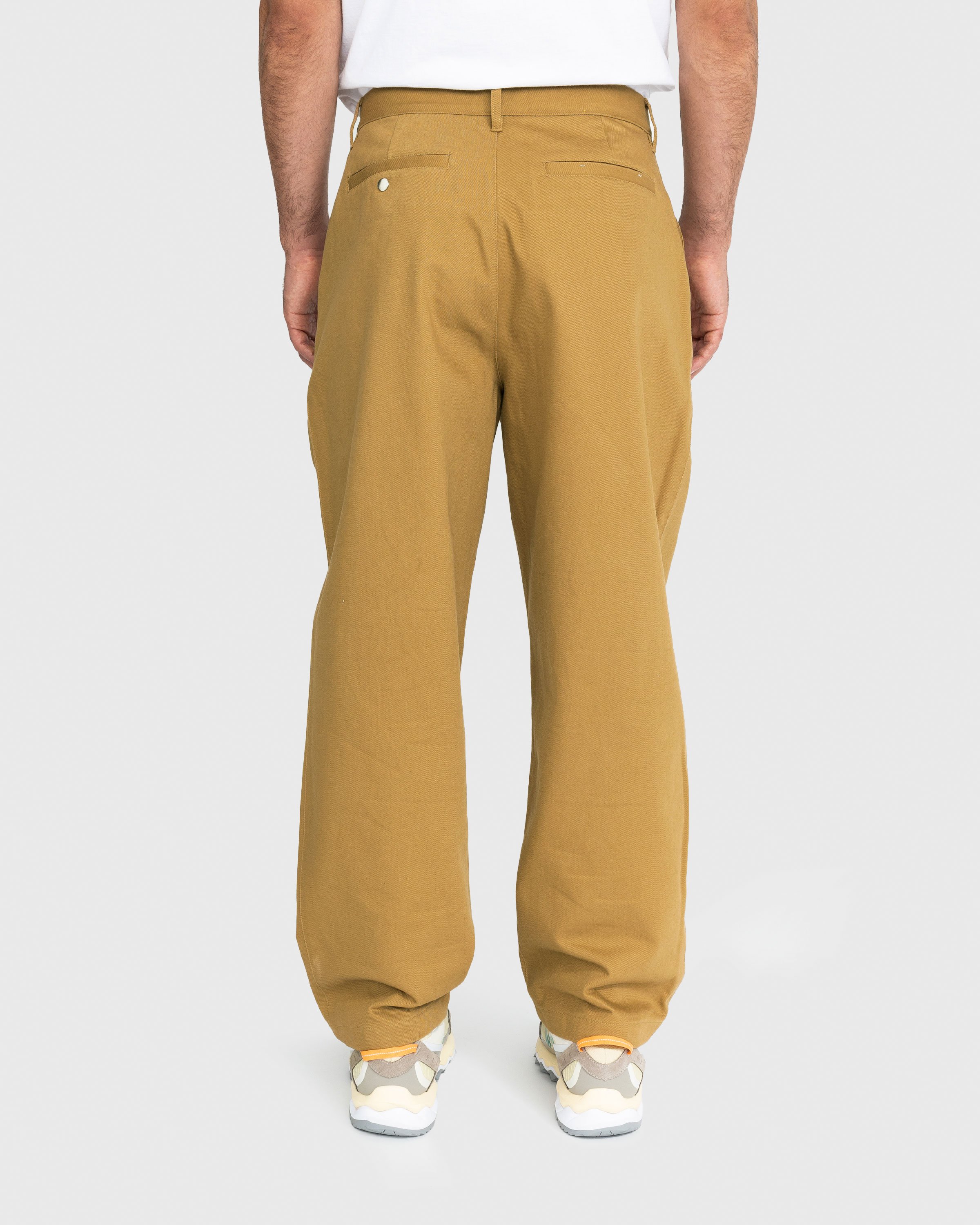 Highsnobiety - Cotton Drill Trouser Brown - Clothing - Brown - Image 6