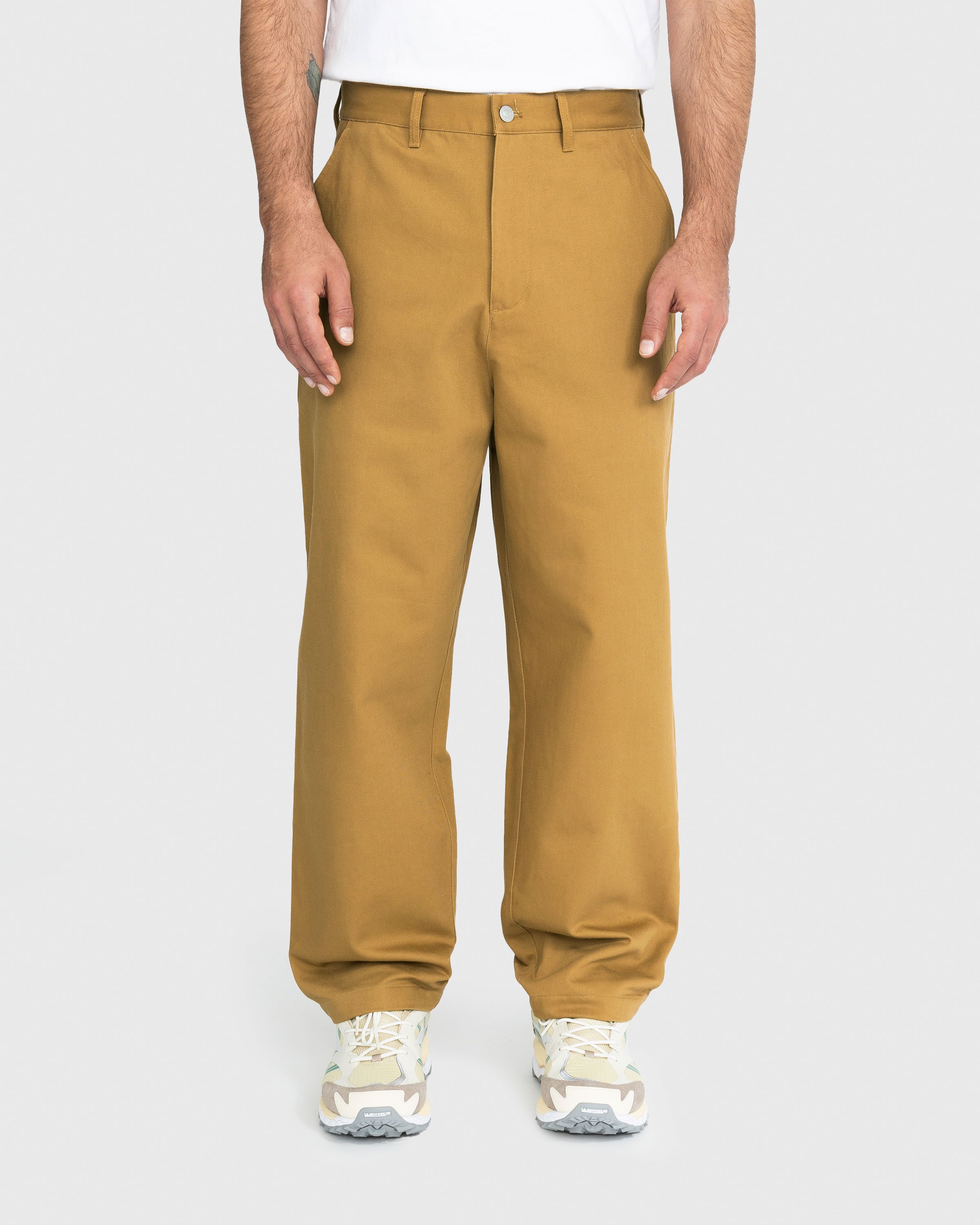 Highsnobiety - Cotton Drill Trouser Brown - Clothing - Brown - Image 8