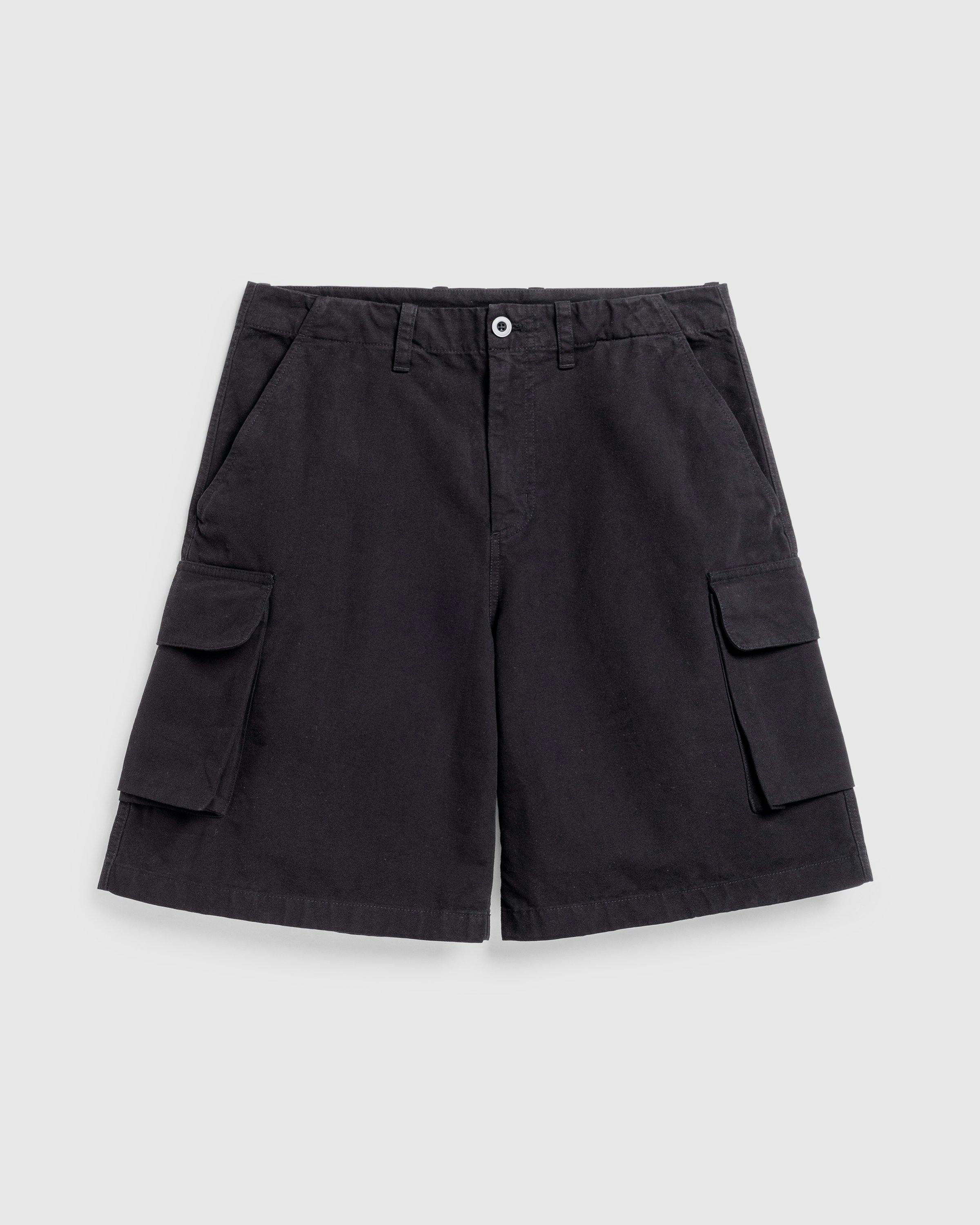 Our Legacy - Mount Shorts Black Canvas - Clothing - Black - Image 1