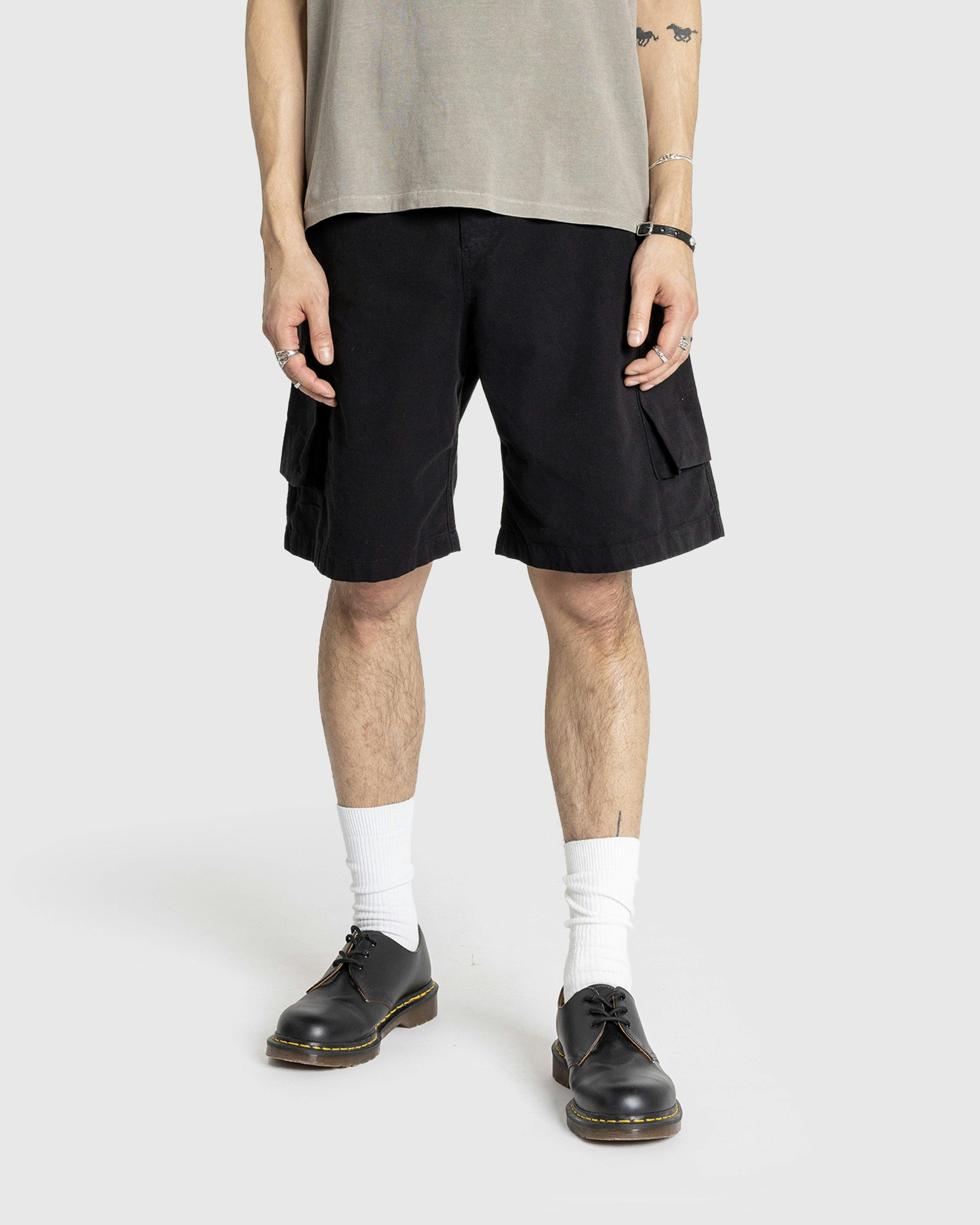 Our Legacy - Mount Shorts Black Canvas - Clothing - Black - Image 2