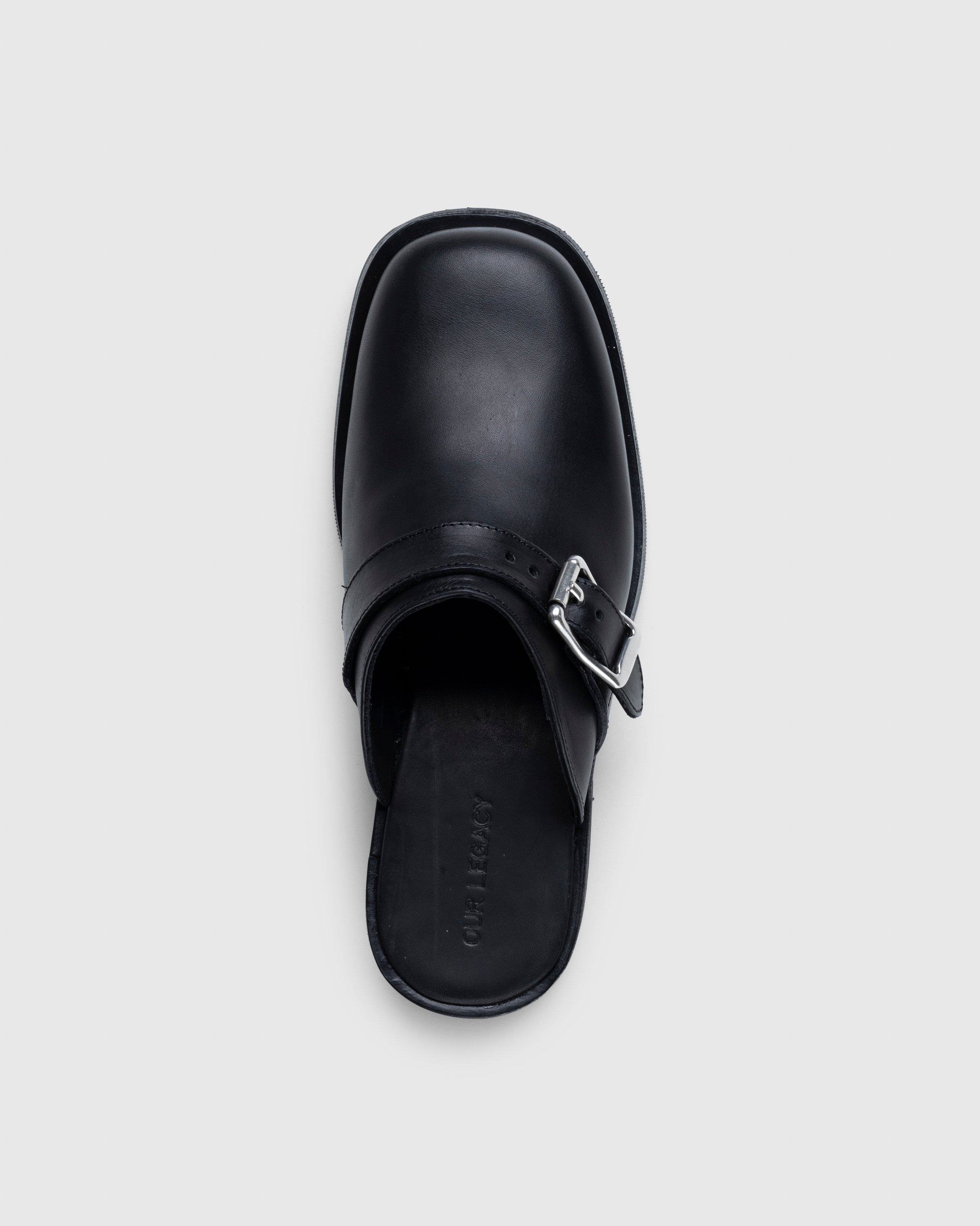 Our Legacy - Camion Mule Black Leather - Footwear - Black - Image 5