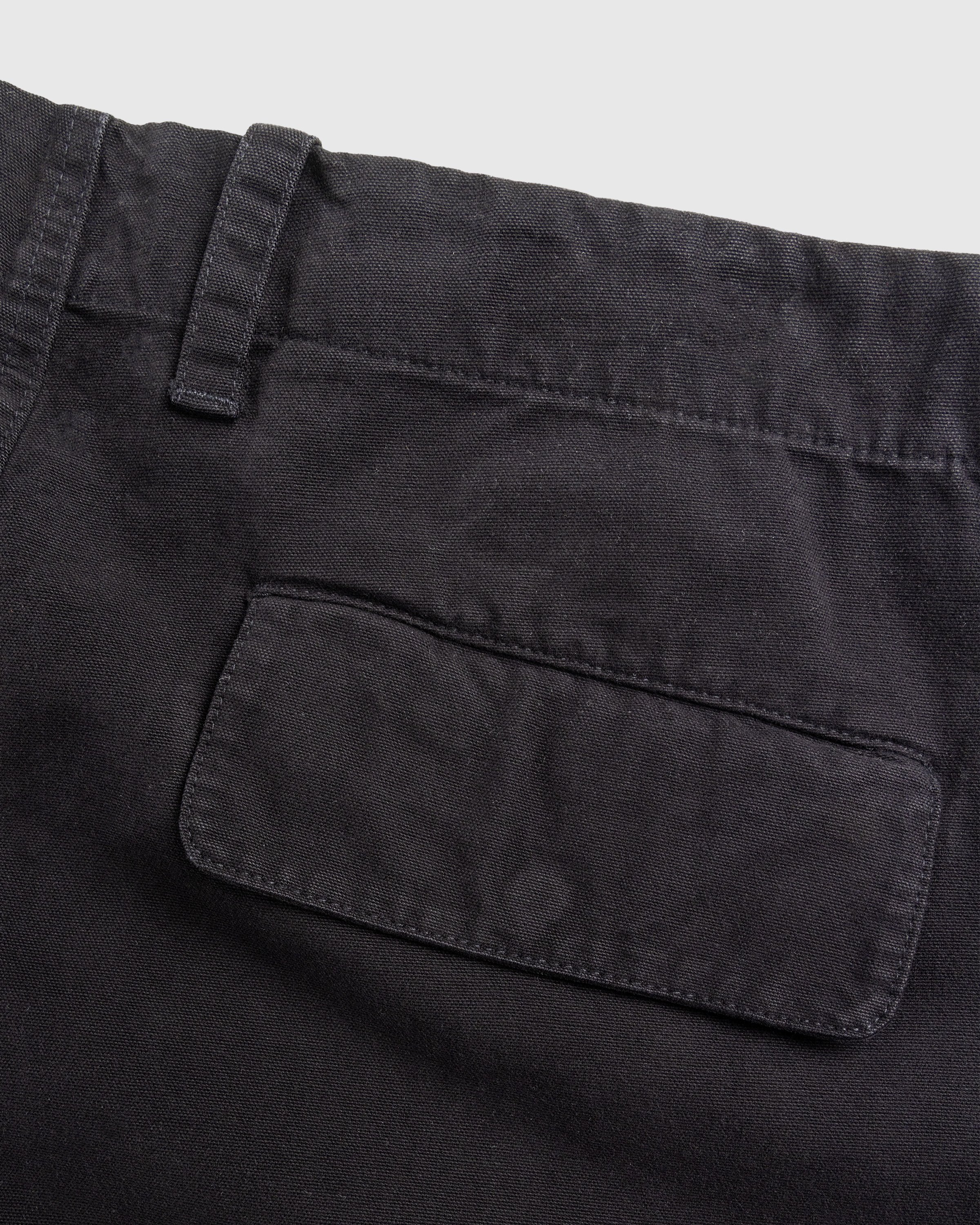 Our Legacy - Mount Shorts Black Canvas - Clothing - Black - Image 7