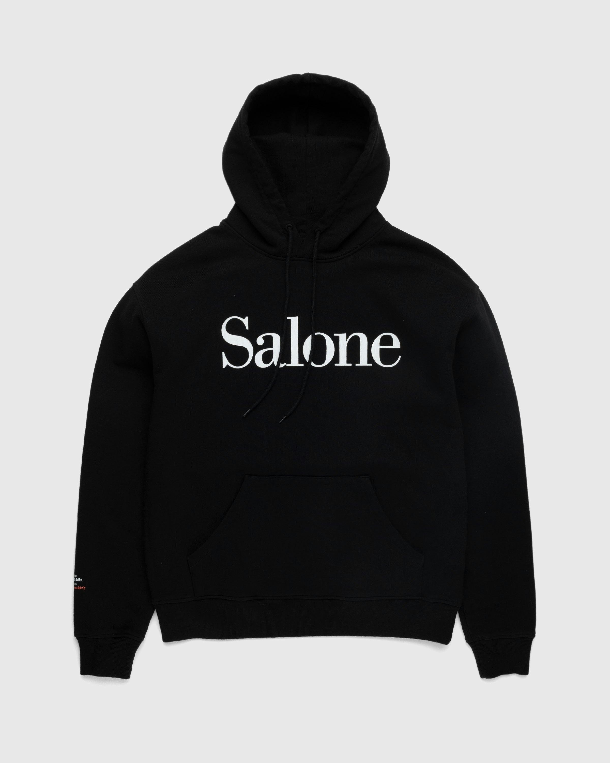 Salone del Mobile x Highsnobiety - Logo Hoodie Black - Clothing - Black - Image 1