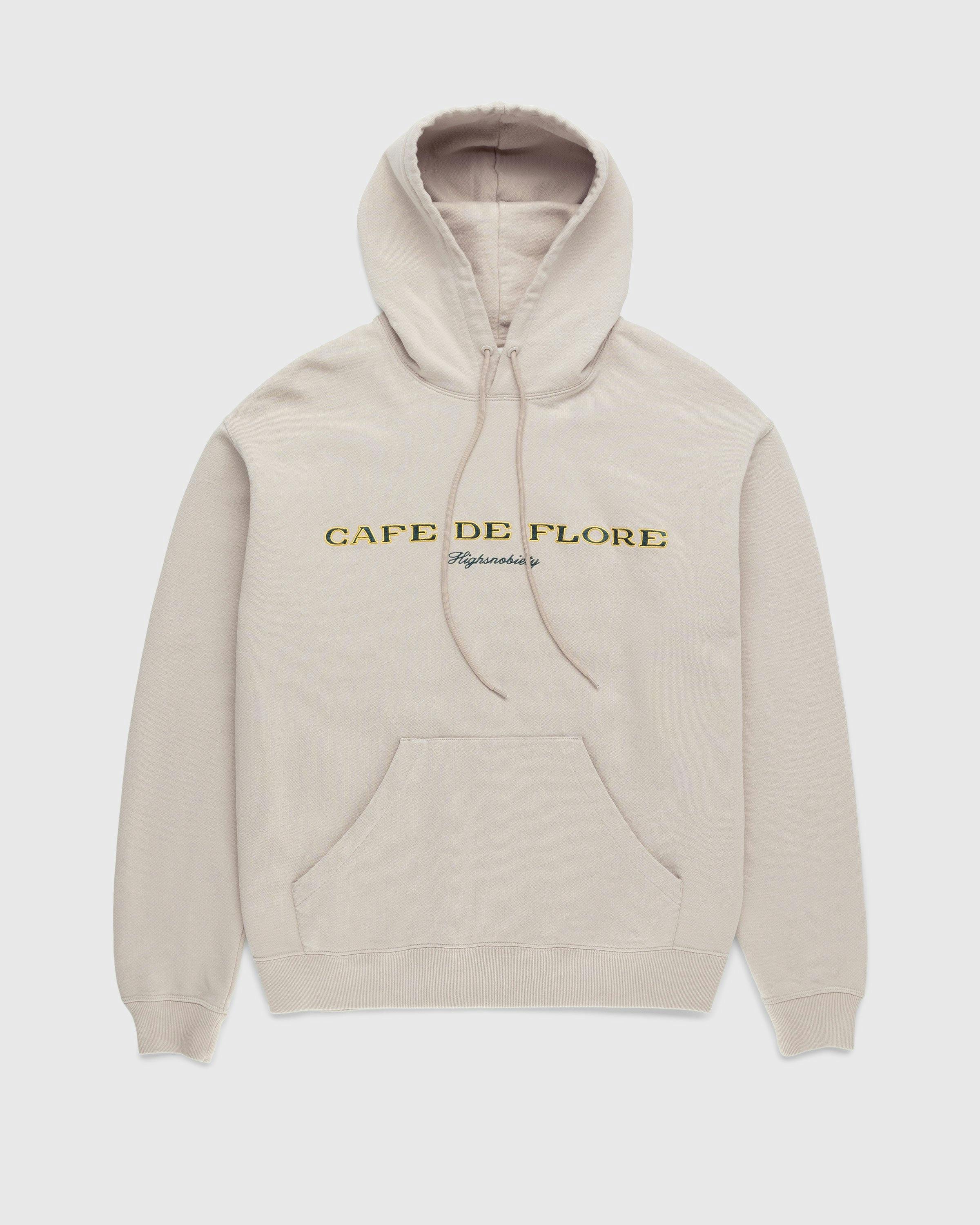 Café de Flore x Highsnobiety - Hoodie Eggshell - Clothing - Beige - Image 1