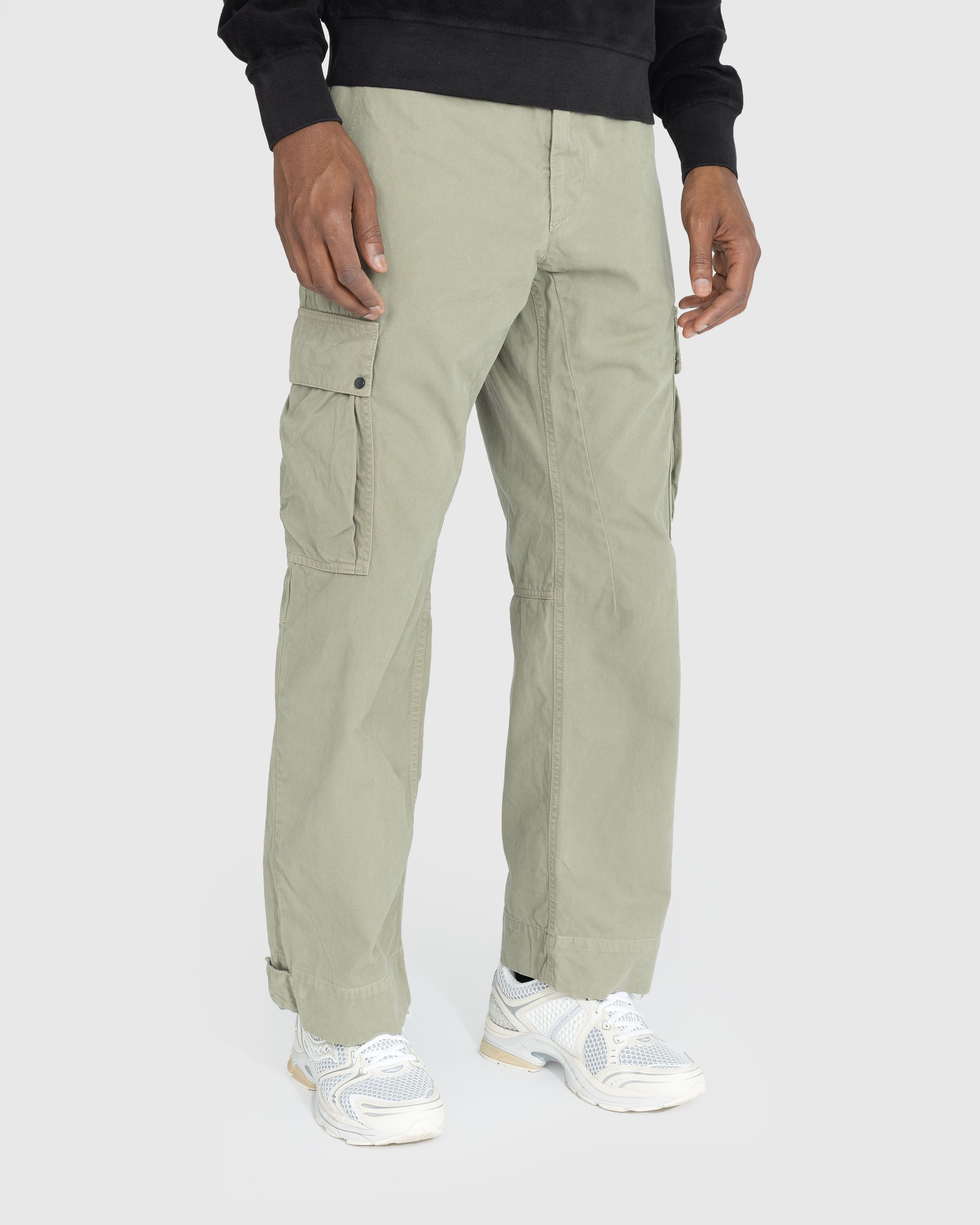 C.P. Company - Cargo Pant Silver Sage - Clothing - Green - Image 2