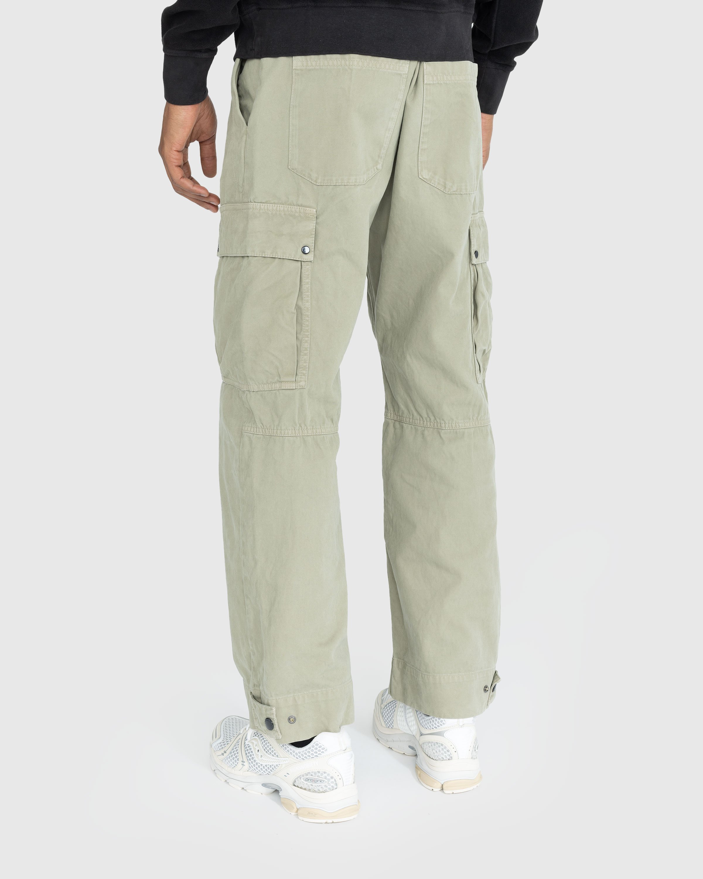 C.P. Company - Cargo Pant Silver Sage - Clothing - Green - Image 3