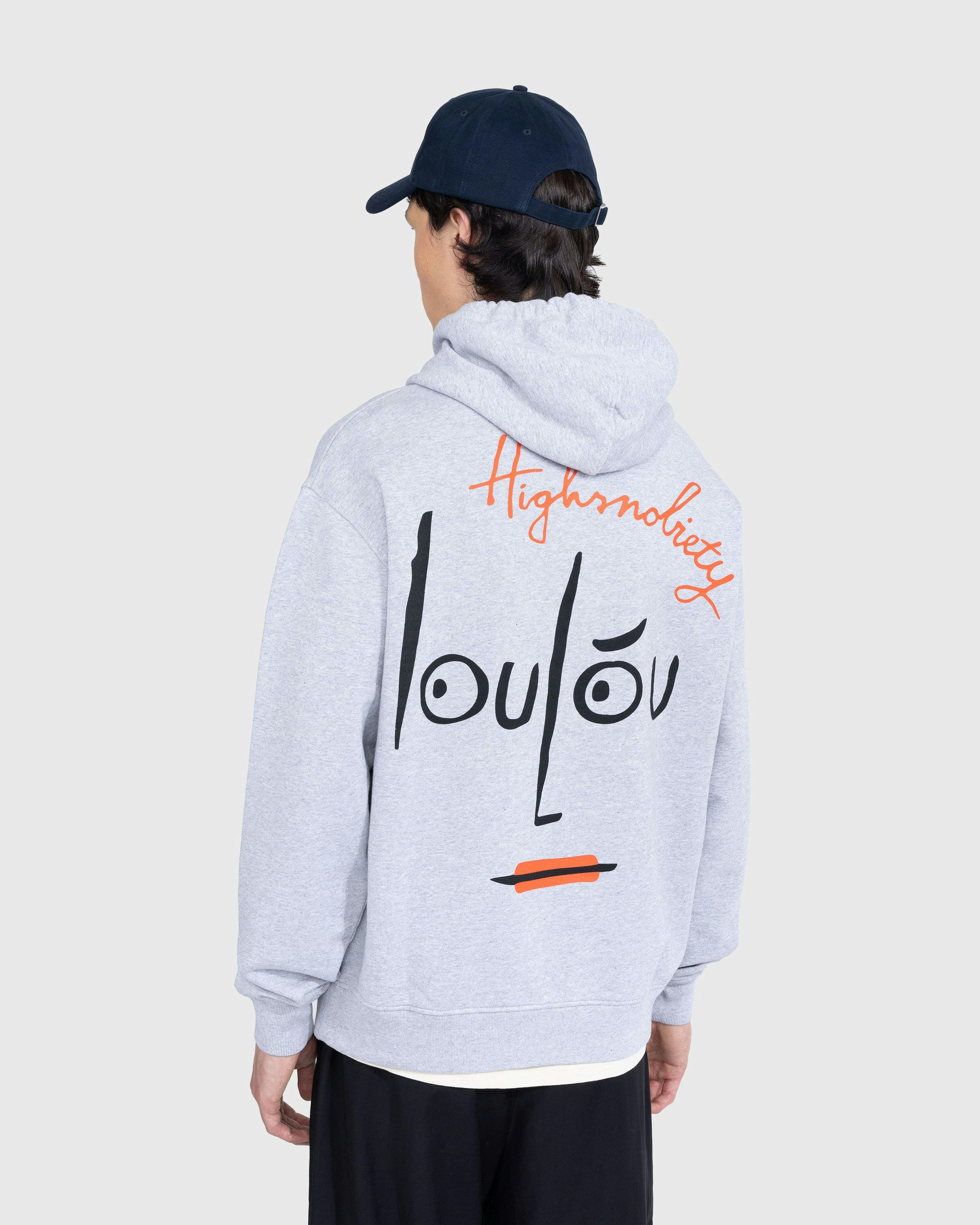 Loulou Paris x Highsnobiety - Hoodie Grey - Clothing - Grey - Image 4