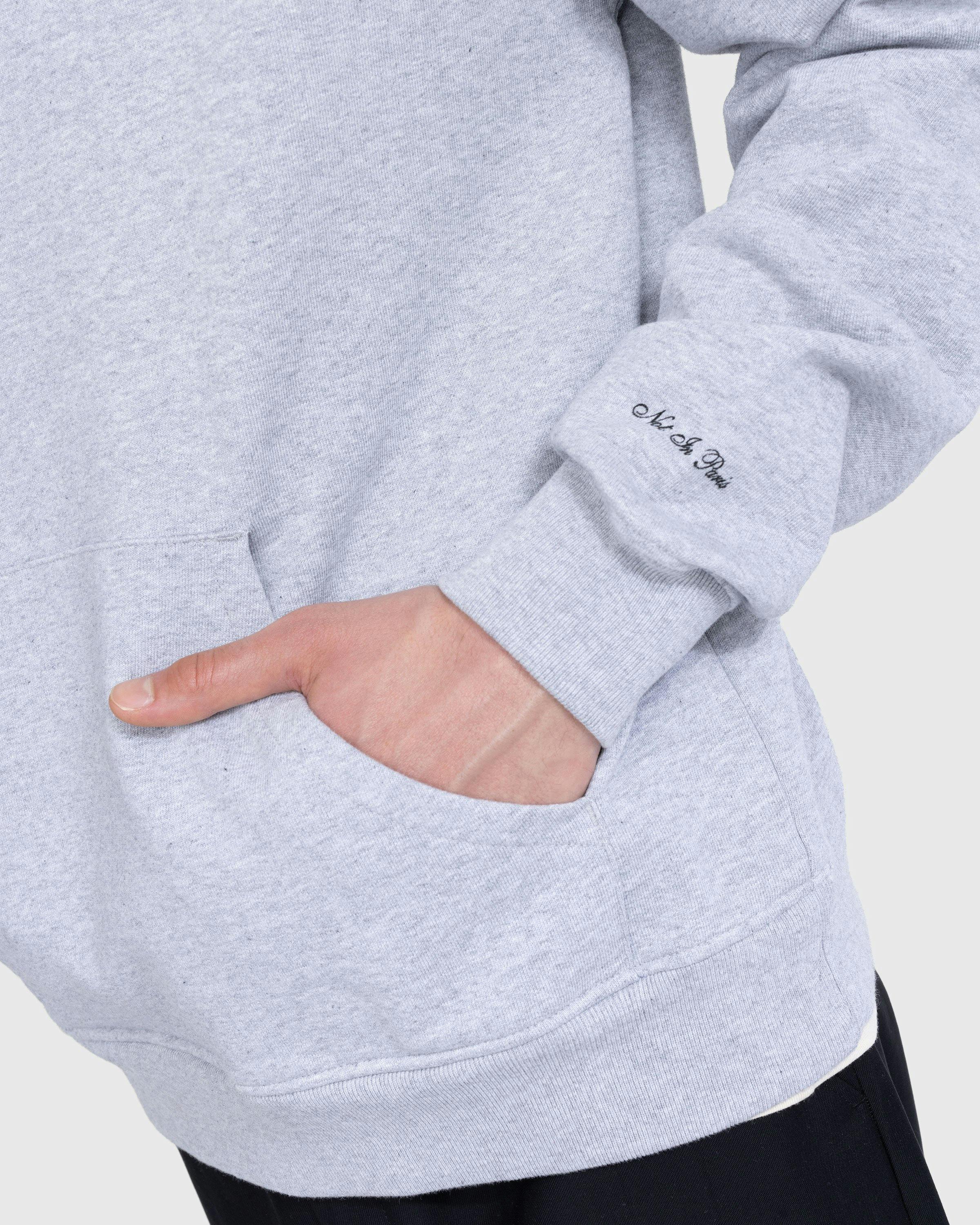 Loulou Paris x Highsnobiety - Hoodie Grey - Clothing - Grey - Image 5