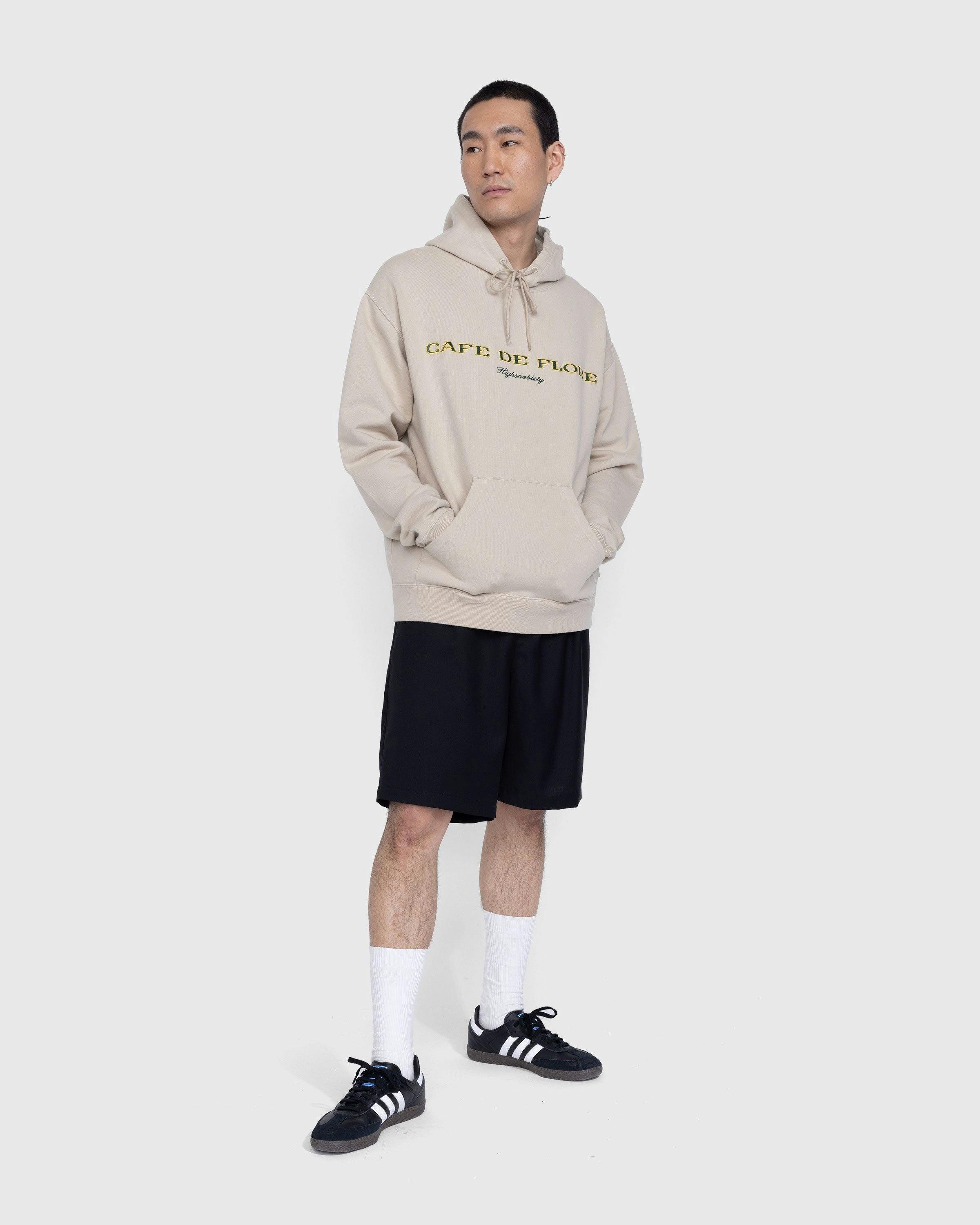 Café de Flore x Highsnobiety - Hoodie Eggshell - Clothing - Beige - Image 5