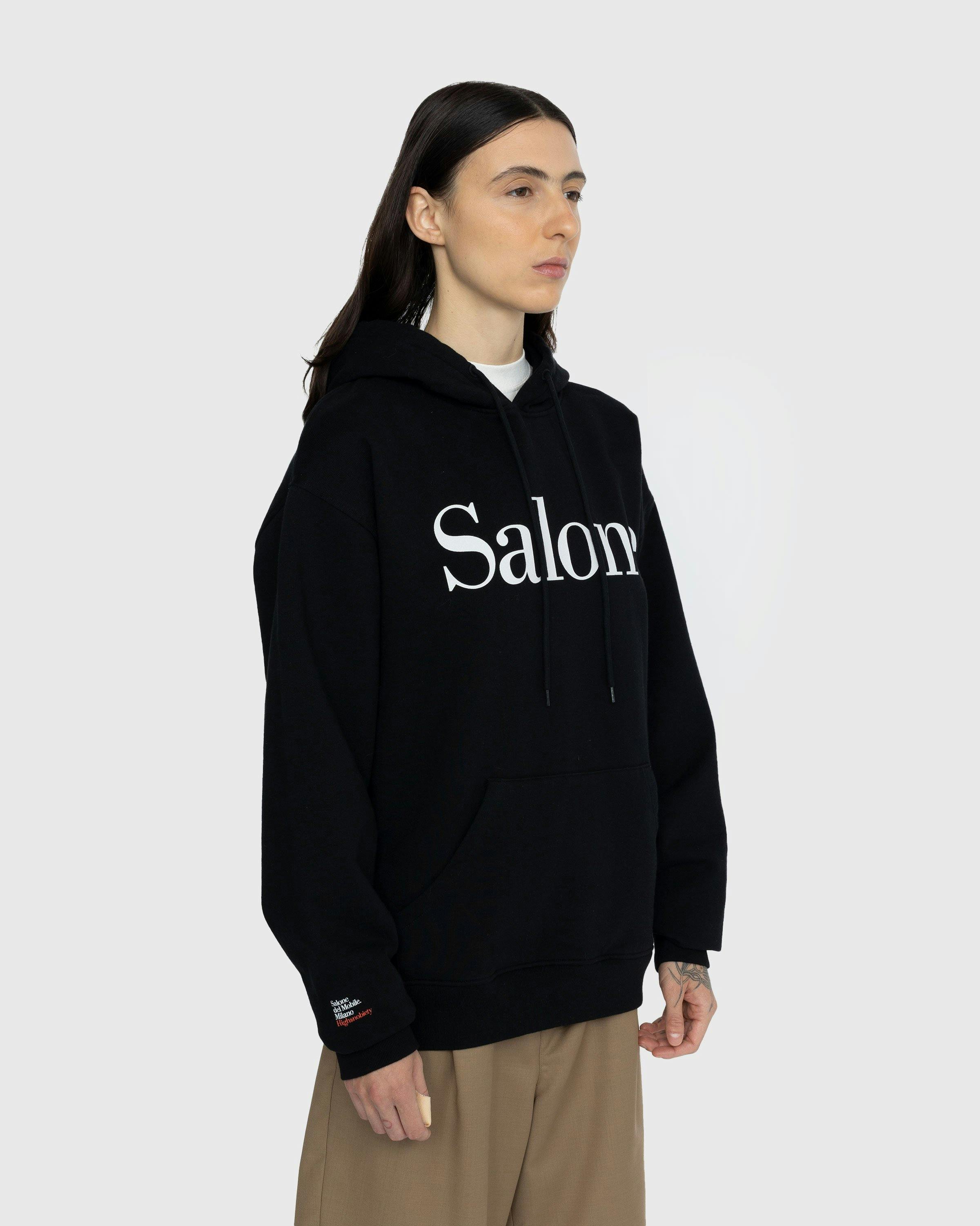 Salone del Mobile x Highsnobiety - Logo Hoodie Black - Clothing - Black - Image 7