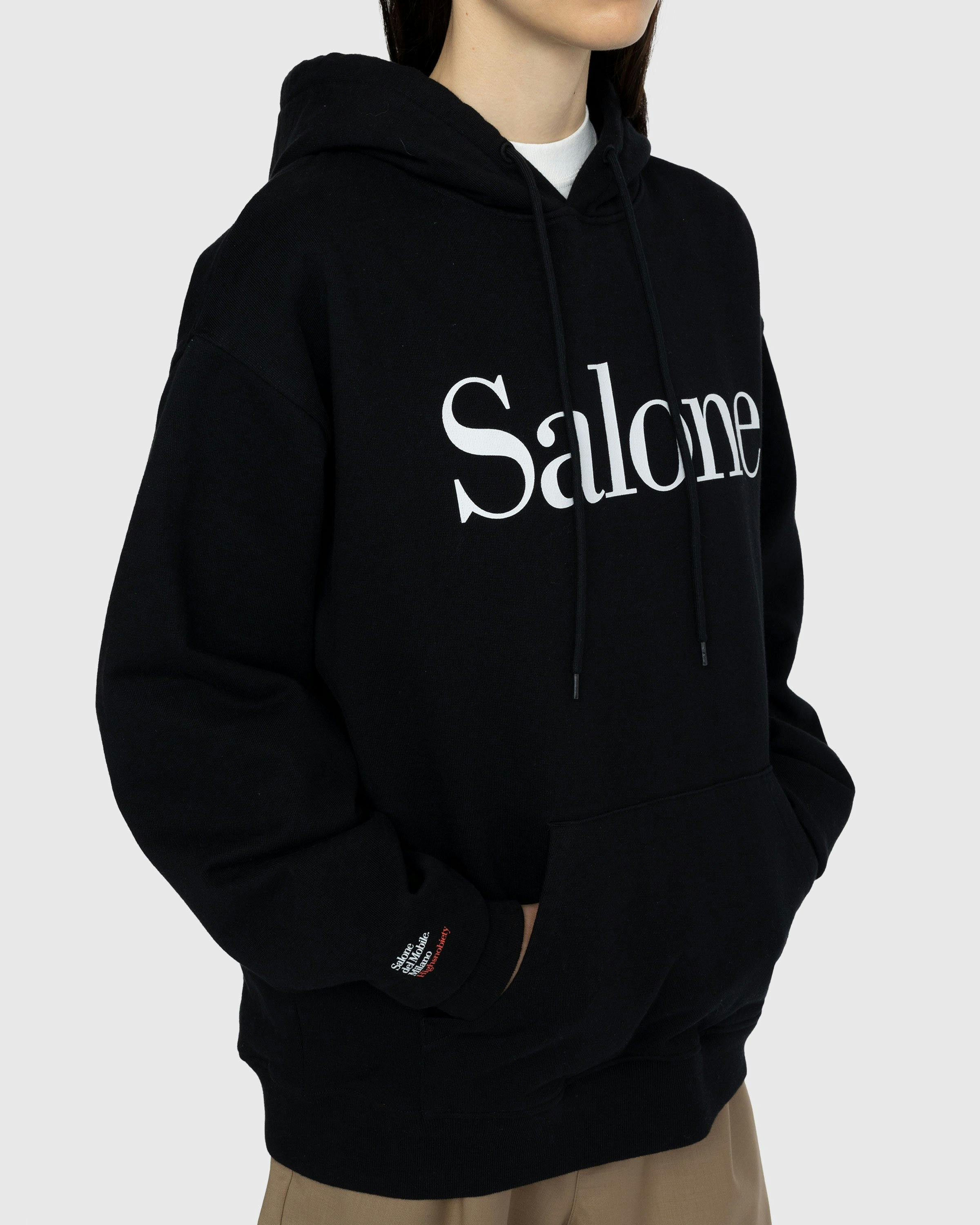 Salone del Mobile x Highsnobiety - Logo Hoodie Black - Clothing - Black - Image 8