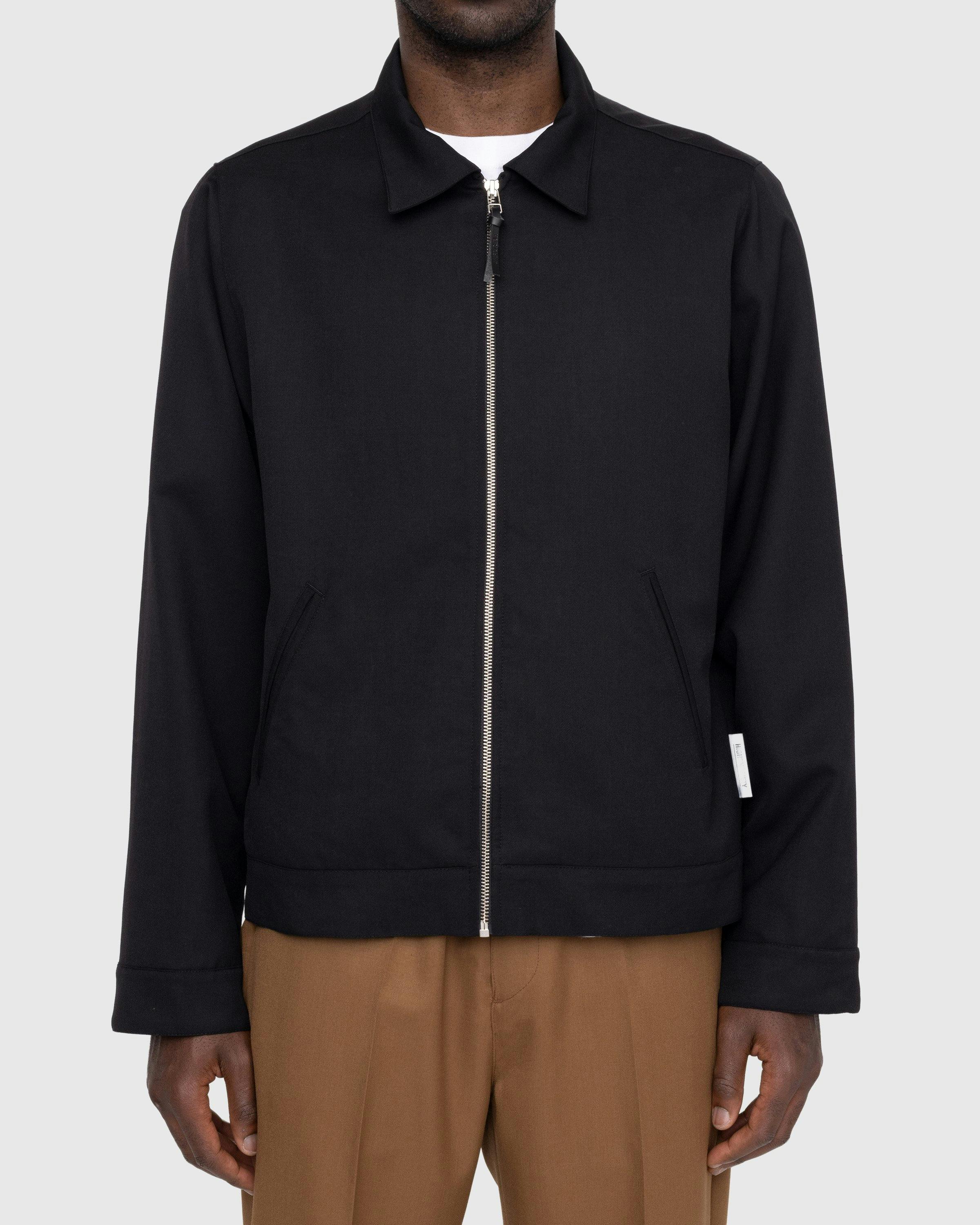 Highsnobiety - Wool Blend Garage Jacket Black - Clothing - Black - Image 2