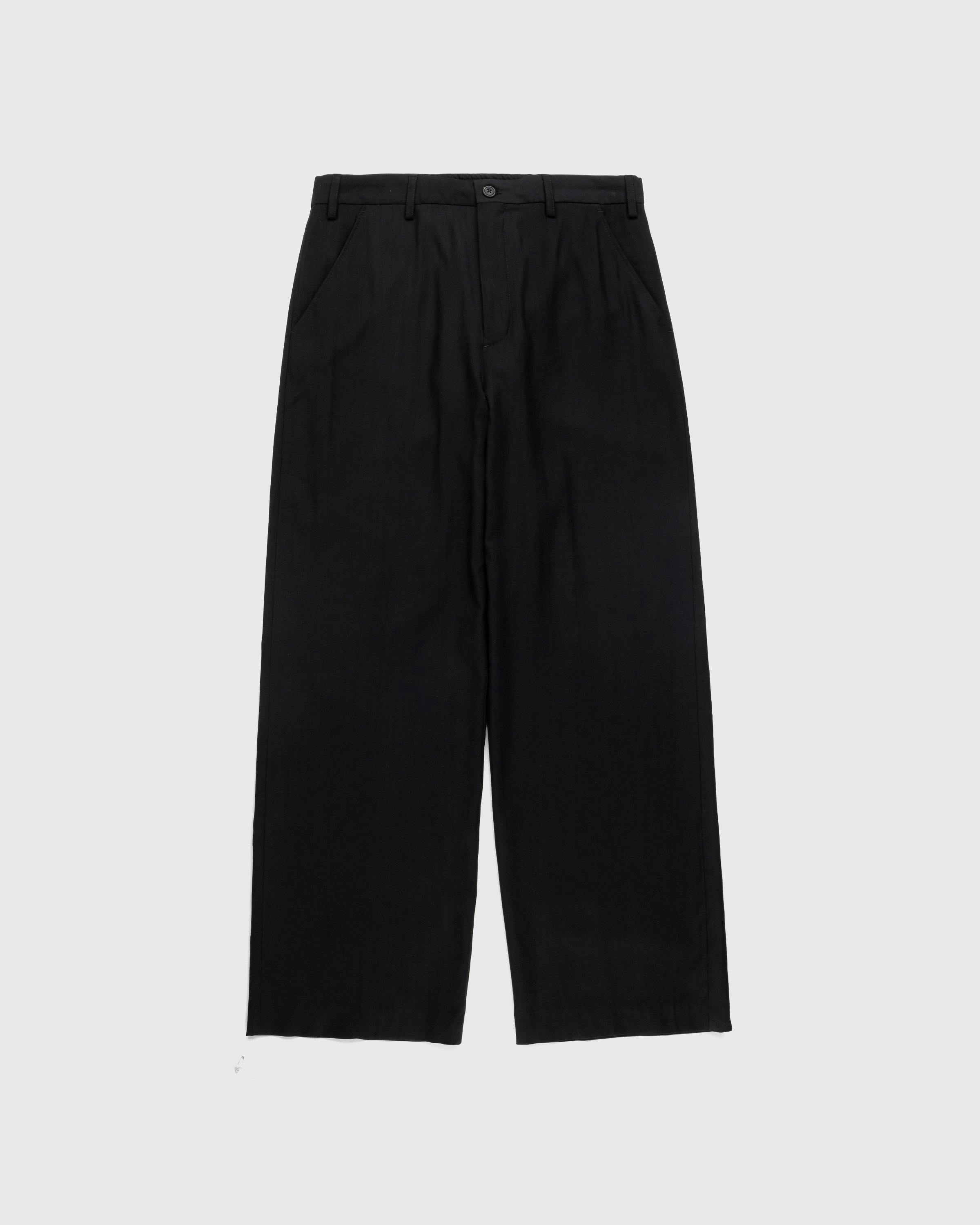 Our Legacy - Crinkled Sailor Trouser Black - Clothing - Black - Image 1