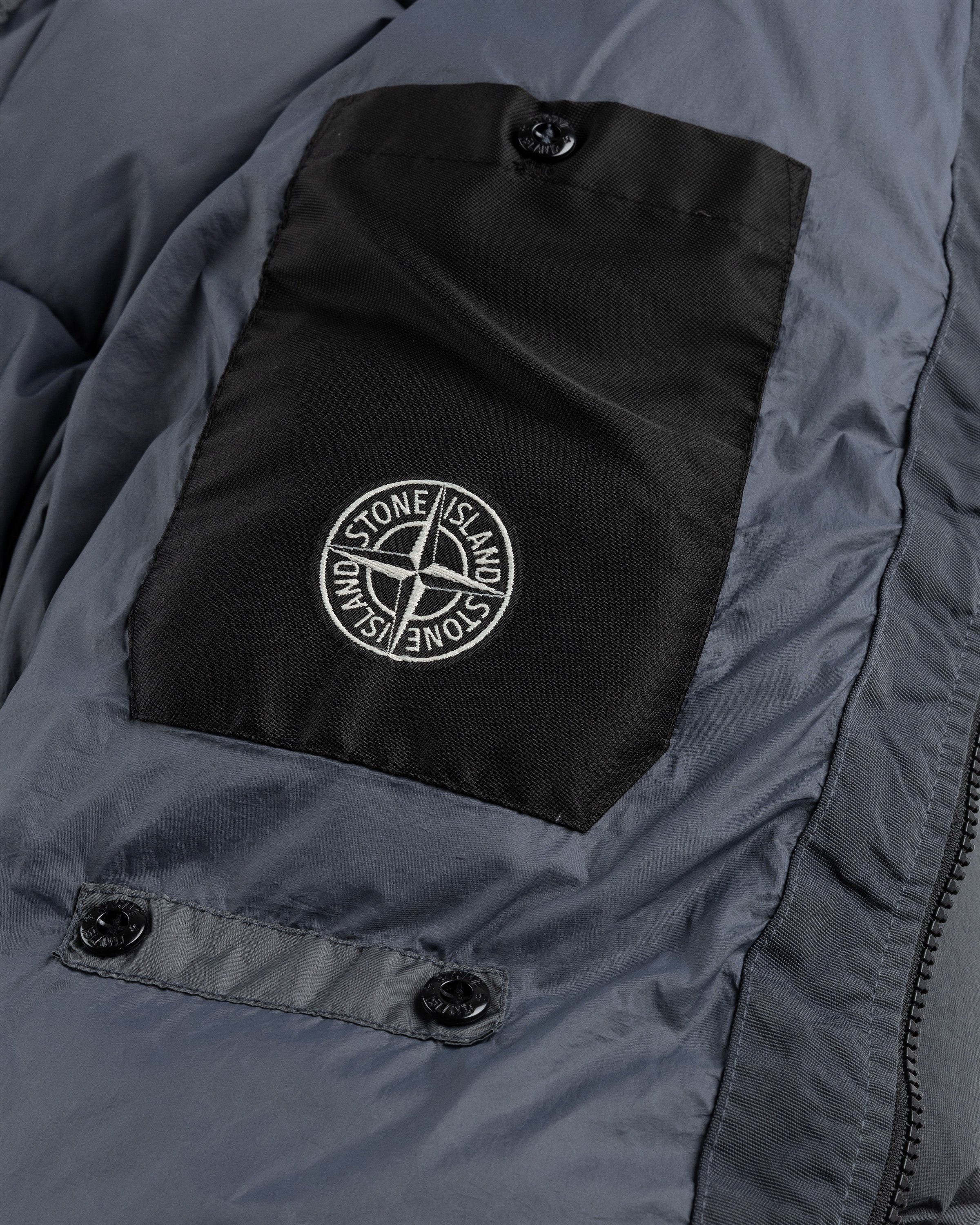 Stone Island - Garment-Dyed Recycled Nylon Down Jacket Lead Grey - Clothing - Grey - Image 5