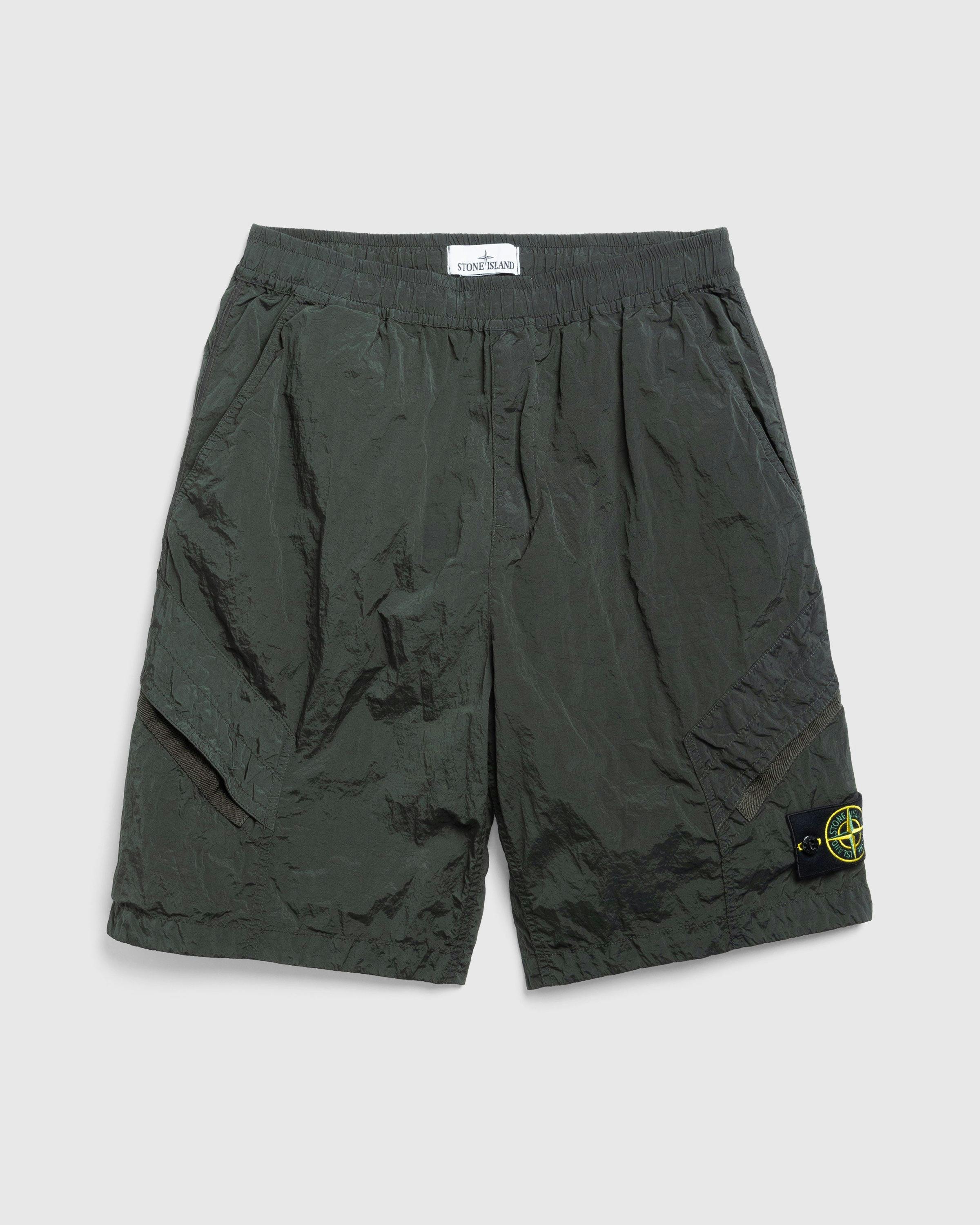 Stone Island - BERMUDA SHORTS MUSK - Clothing - Green - Image 1