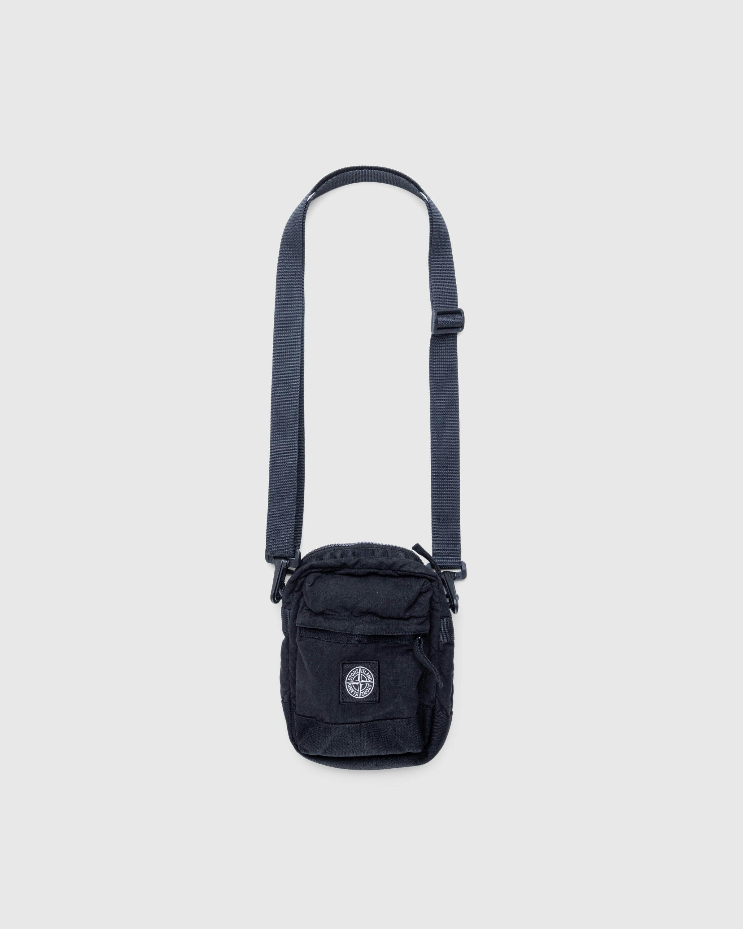 Stone Island - BUMBAG BLACK - Accessories - Black - Image 1