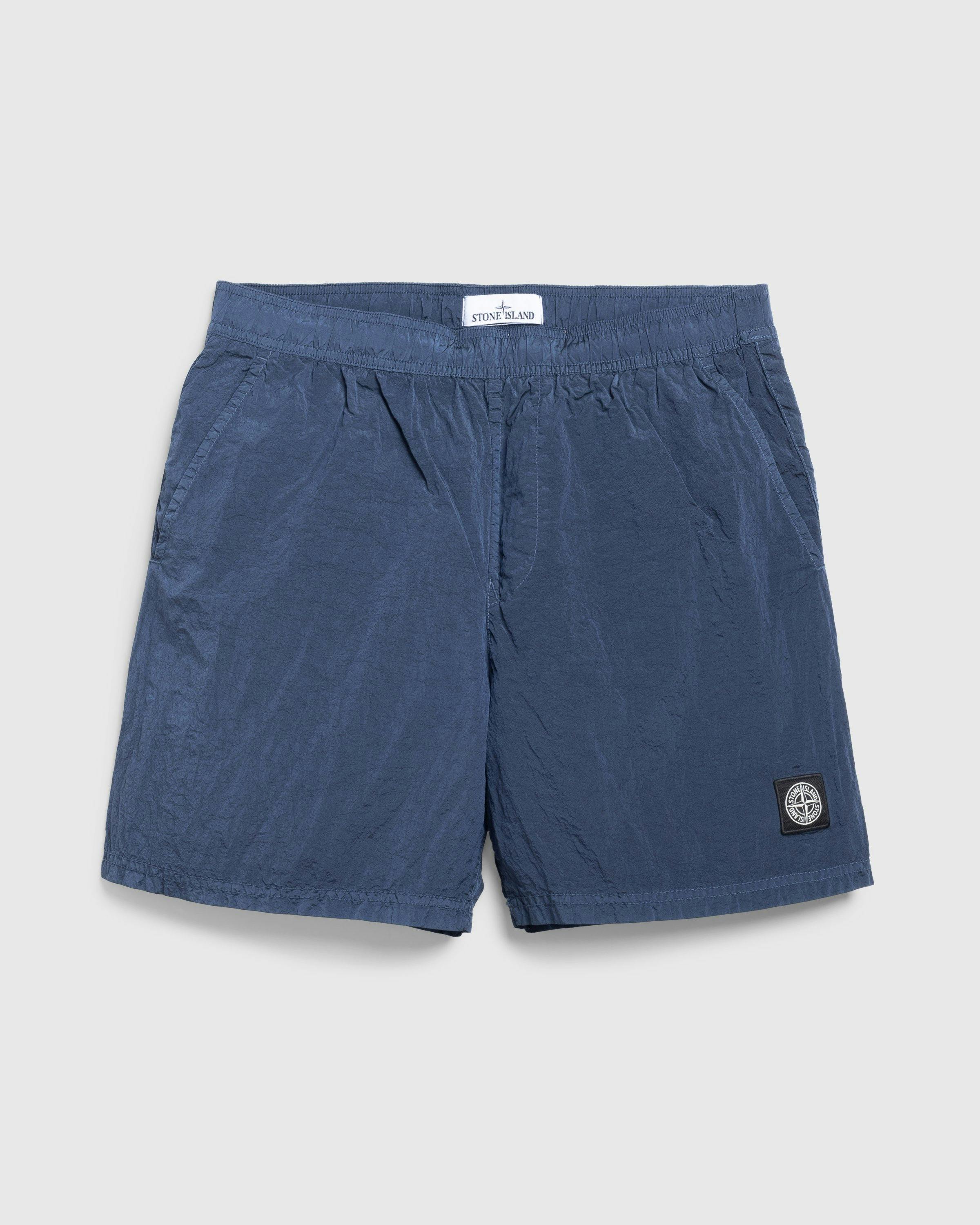 Stone Island - SHORTS DARK BLUE - Clothing - Blue - Image 1