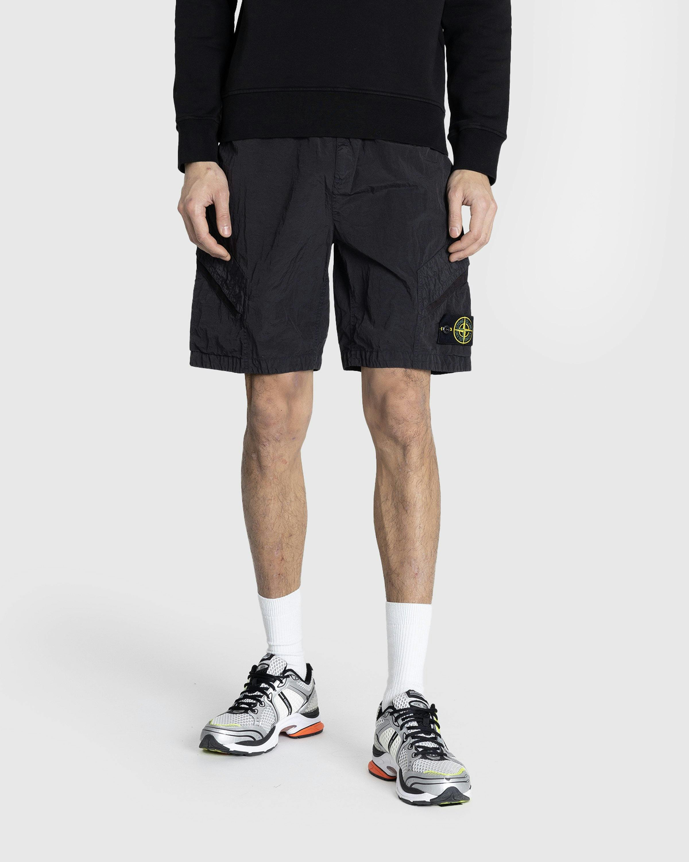 Stone Island - BERMUDA SHORTS CHARCOAL - Clothing - Grey - Image 2