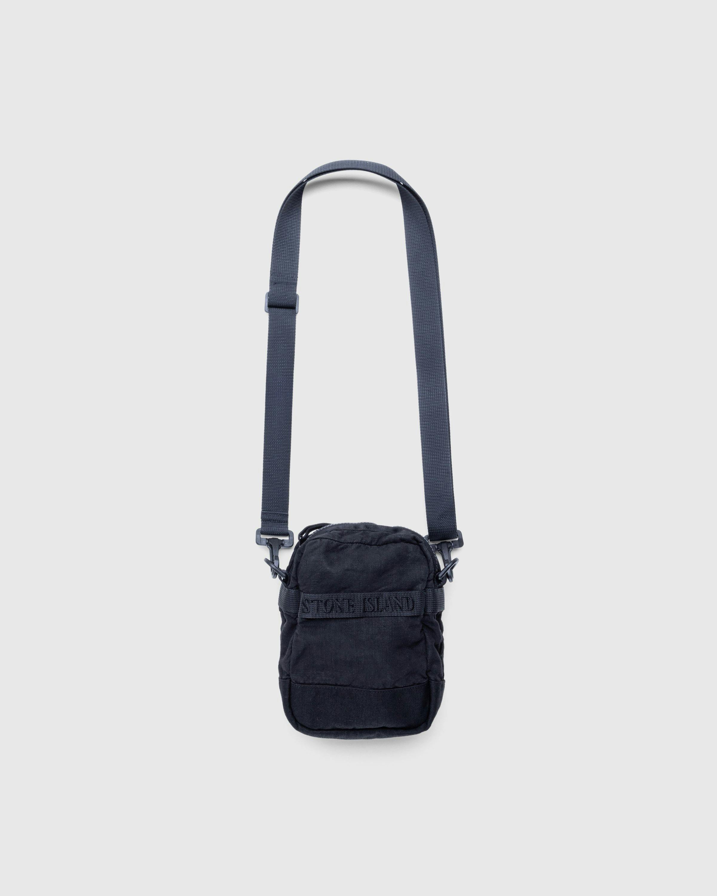 Stone Island - BUMBAG BLACK - Accessories - Black - Image 2