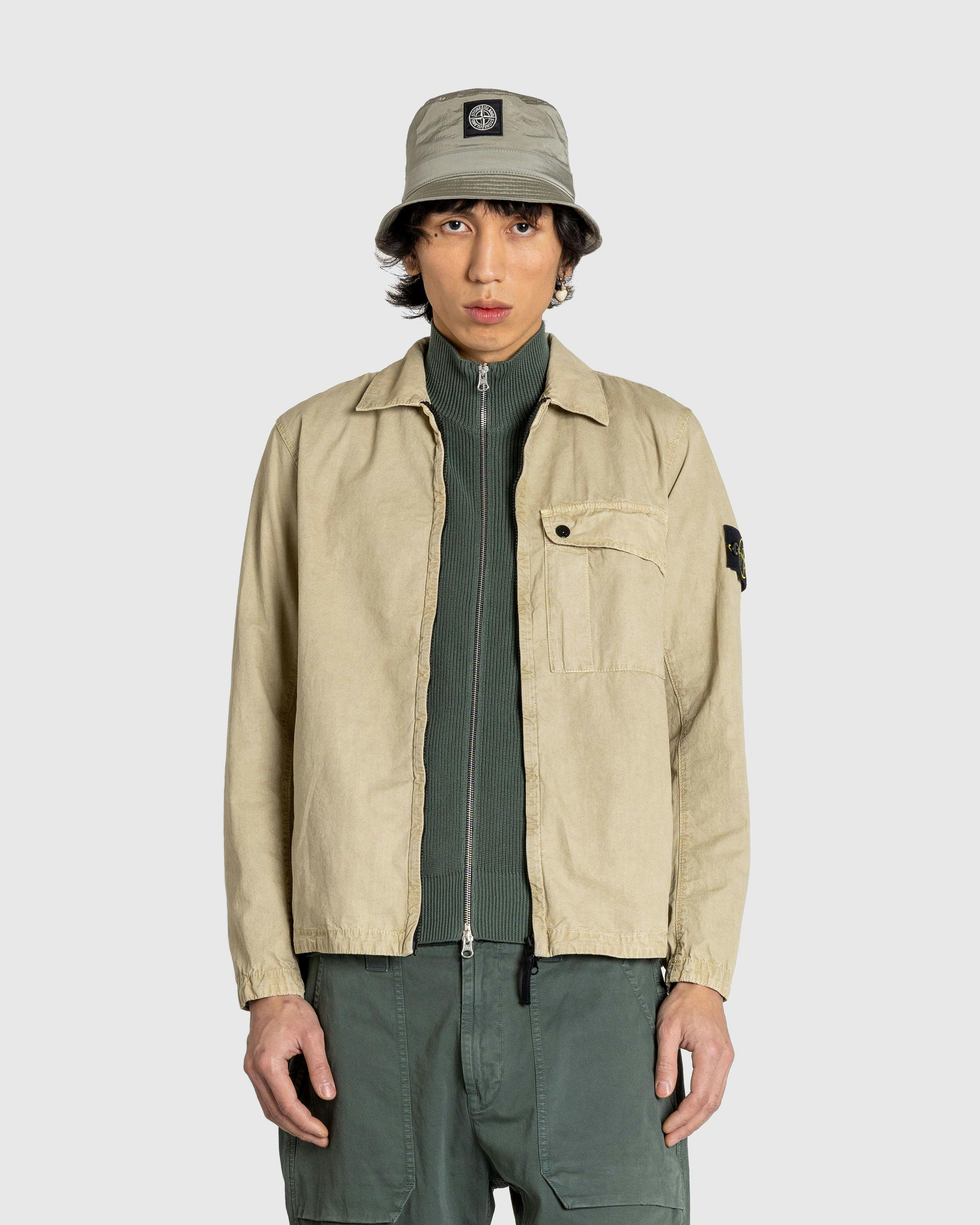 Stone Island - OVERSHIRT SAND - Clothing - Beige - Image 2