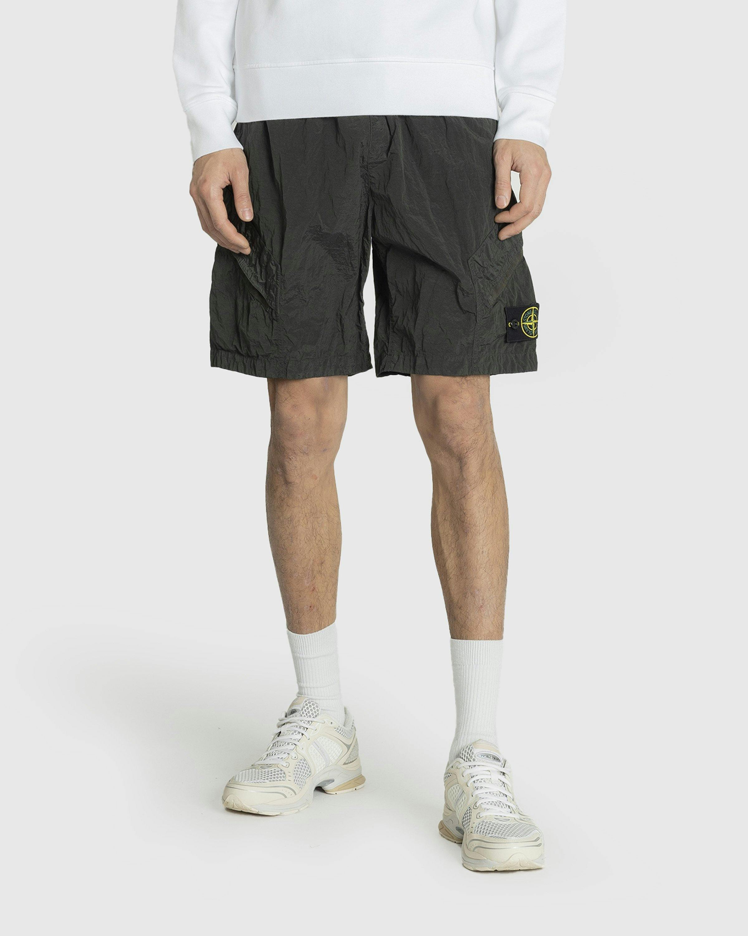 Stone Island - BERMUDA SHORTS MUSK - Clothing - Green - Image 2