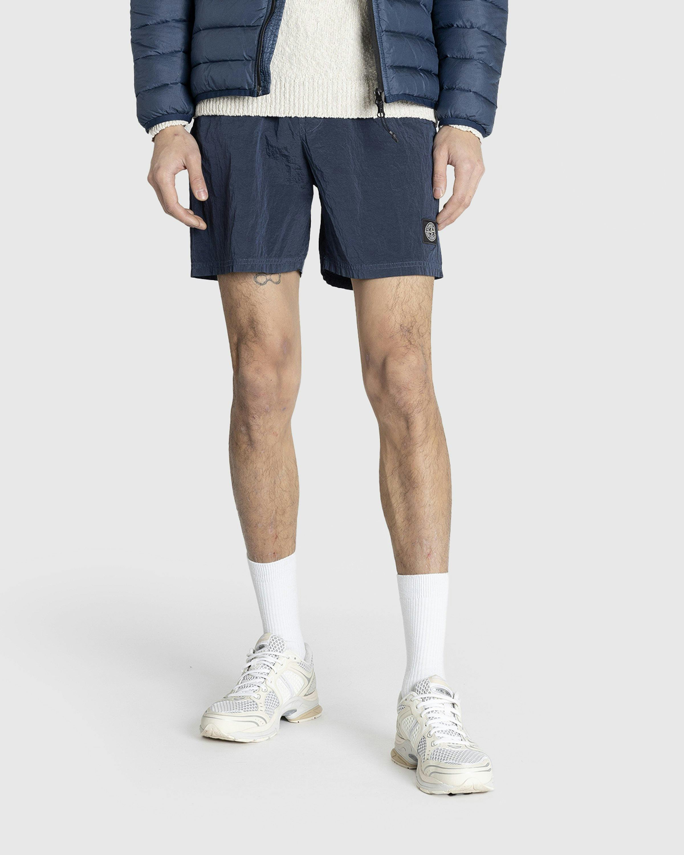 Stone Island - SHORTS DARK BLUE - Clothing - Blue - Image 2