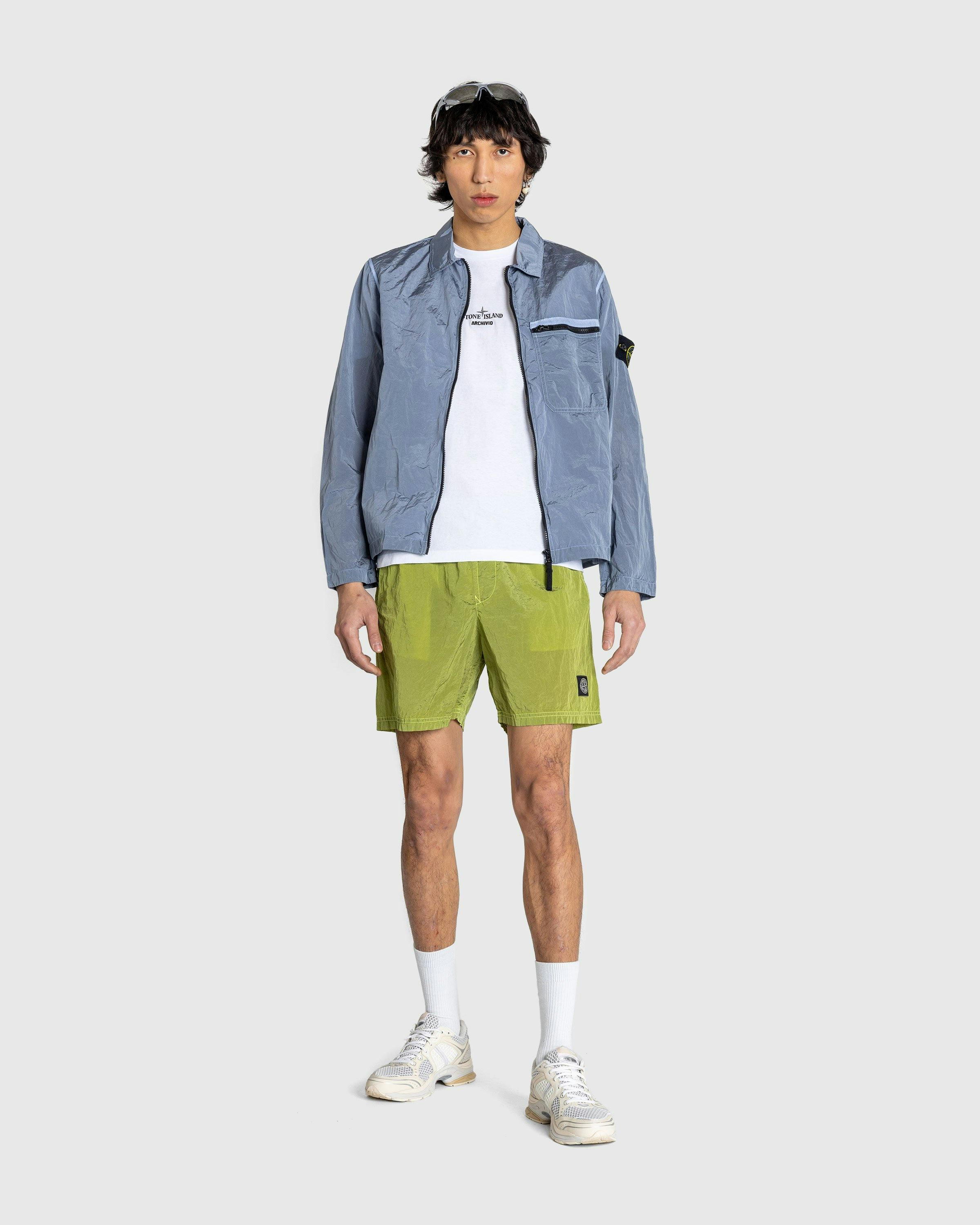 Stone Island - OVERSHIRT SKY BLUE - Clothing - Blue - Image 3