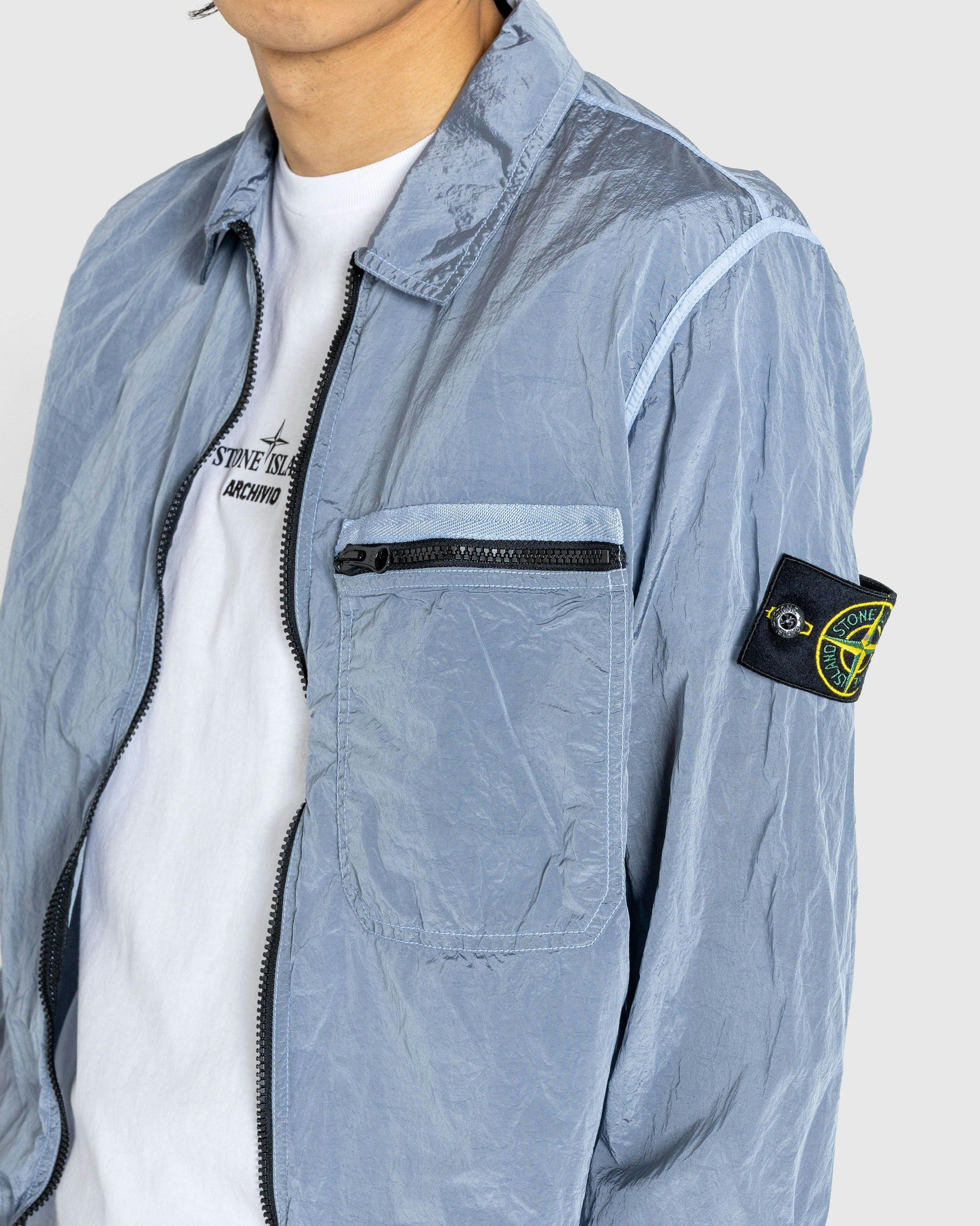 Stone Island - OVERSHIRT SKY BLUE - Clothing - Blue - Image 5