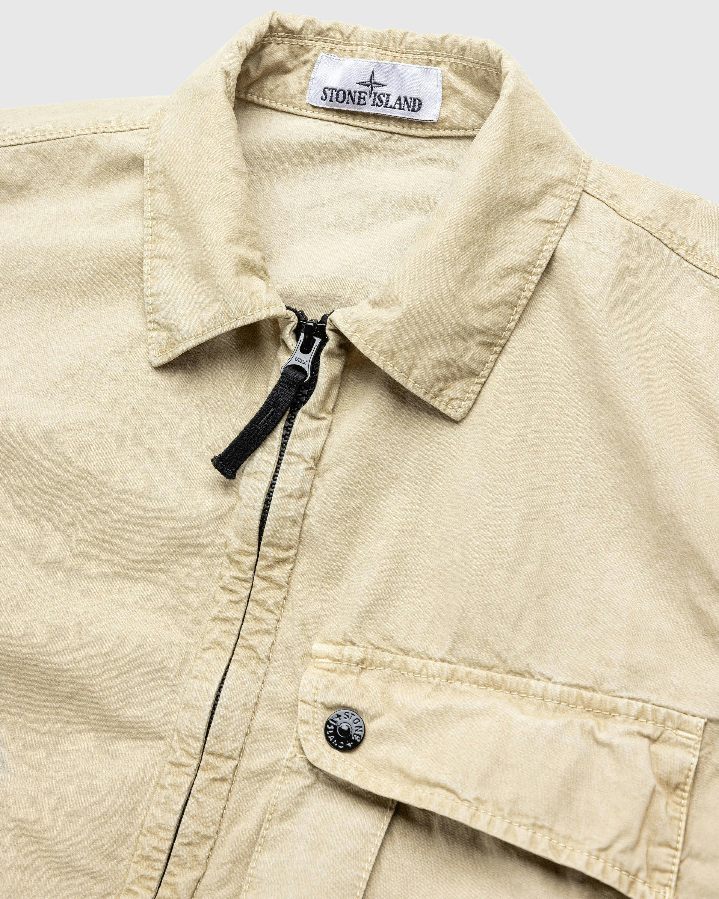 Stone Island - OVERSHIRT SAND - Clothing - Beige - Image 6