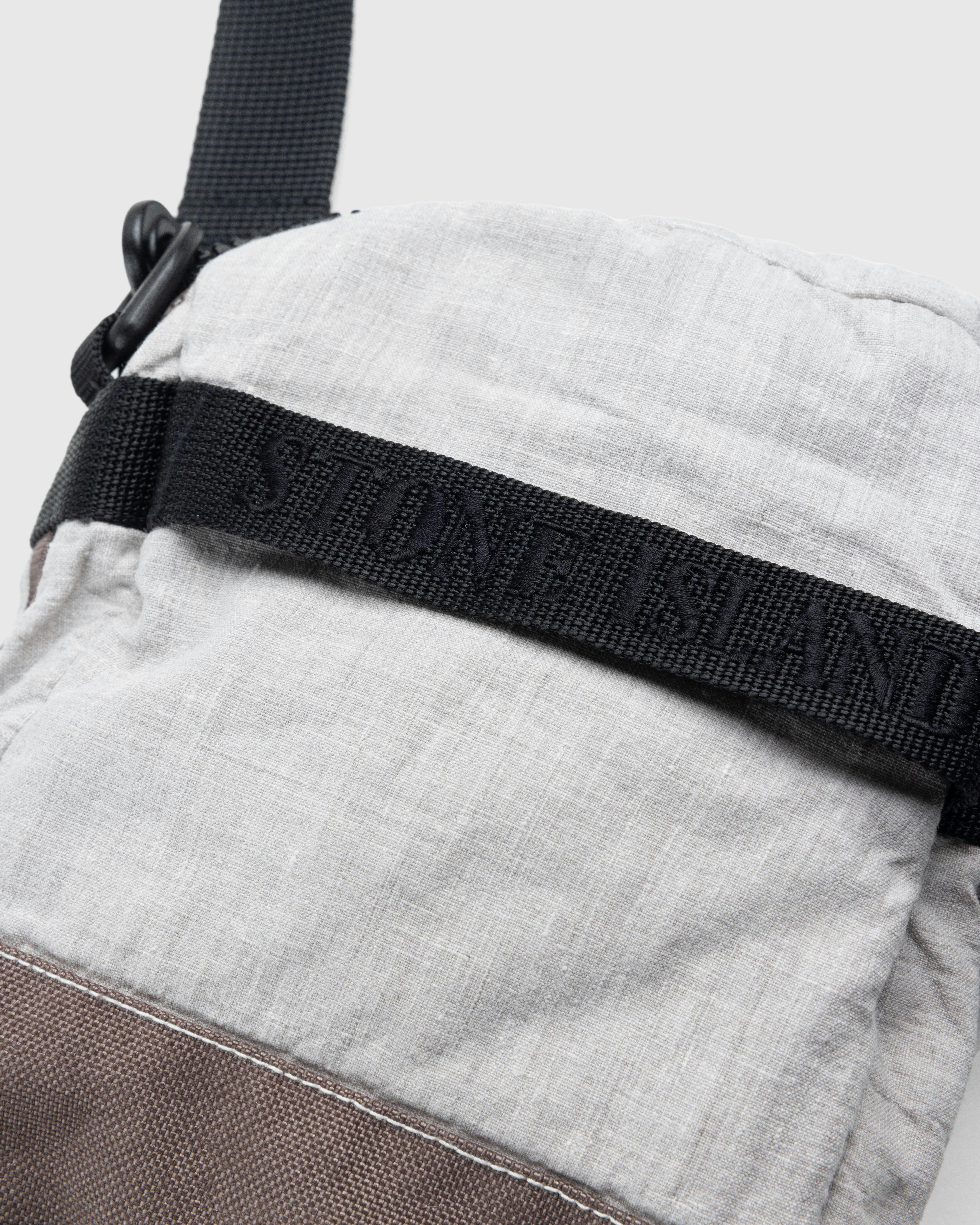 Stone Island - BUMBAG DOVE GREY - Accessories - Grey - Image 5