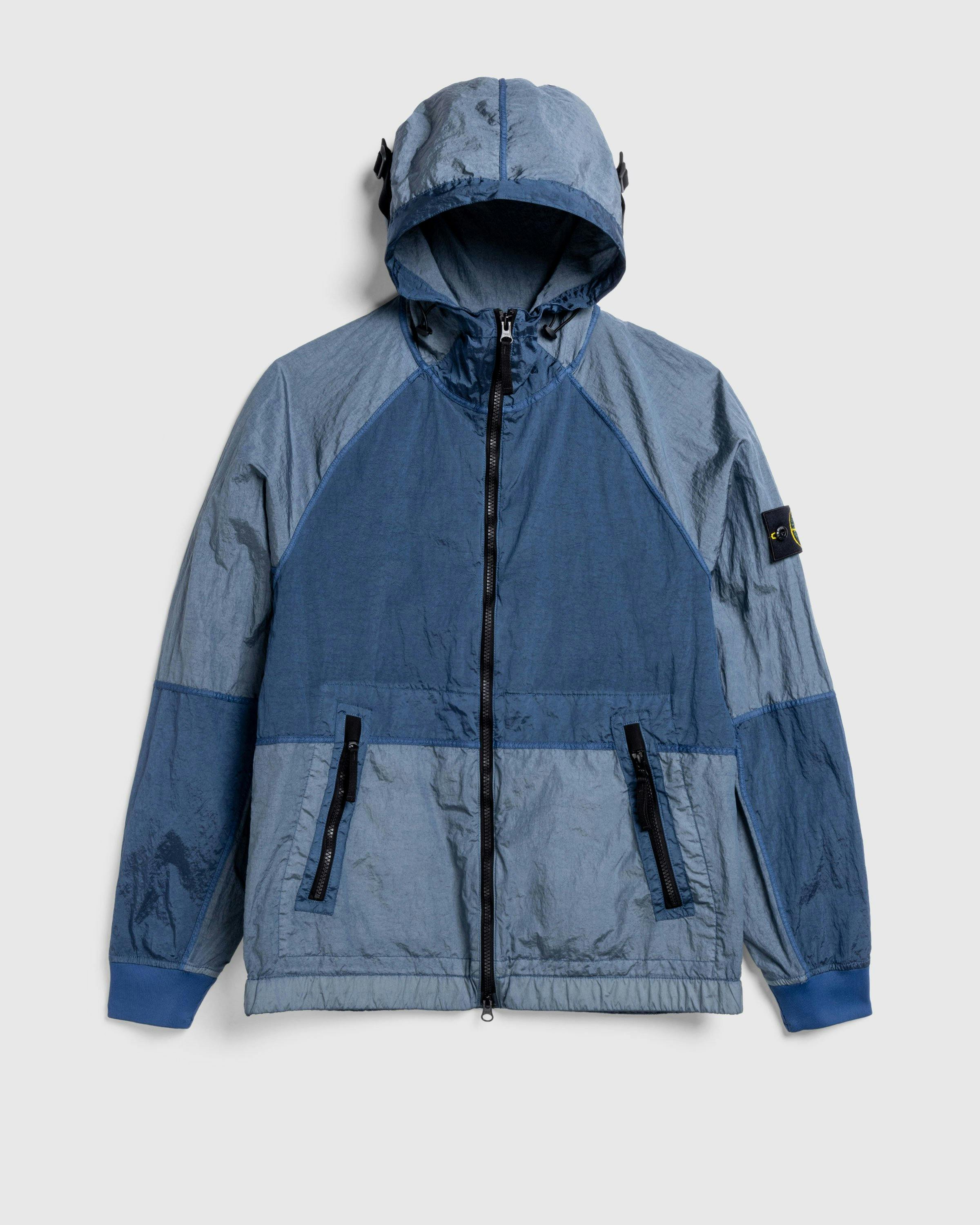 Stone Island - JACKET DARK BLUE - Clothing - Blue - Image 1