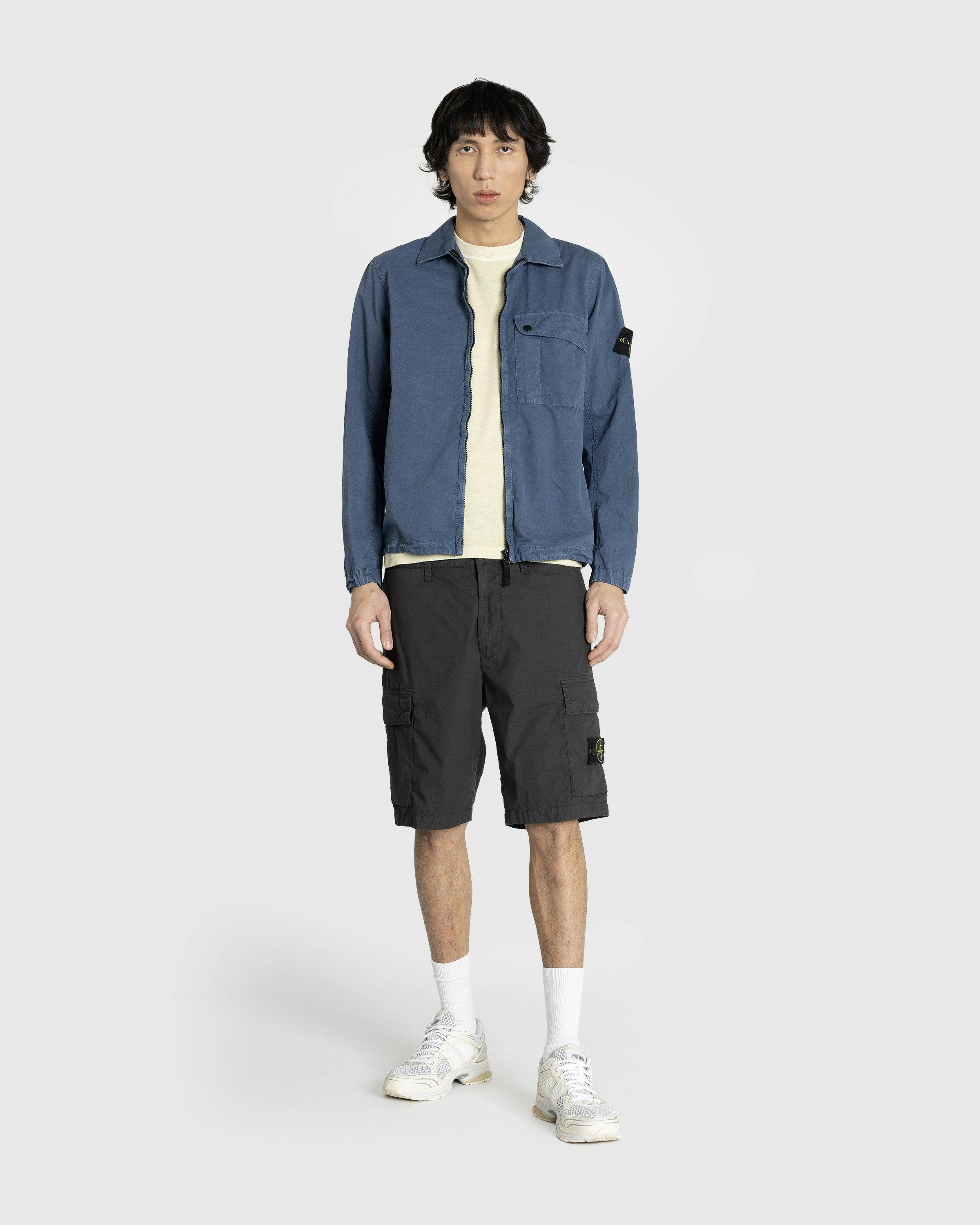 Stone Island - BERMUDA SHORTS CHARCOAL - Clothing - Grey - Image 3