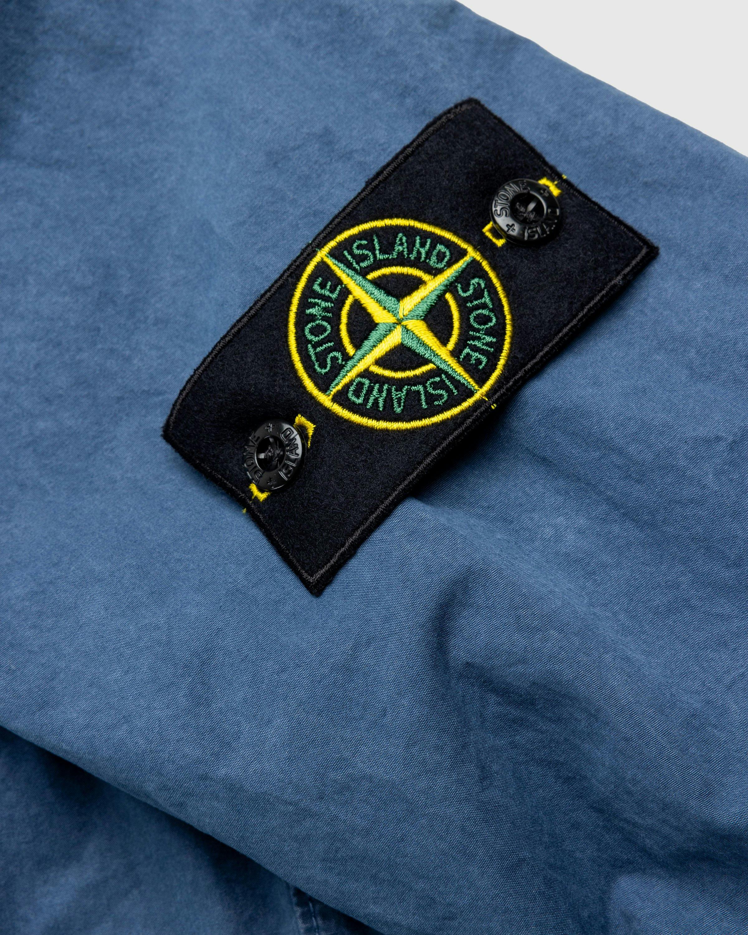 Stone Island - OVERSHIRT DARK BLUE - Clothing - Blue - Image 6