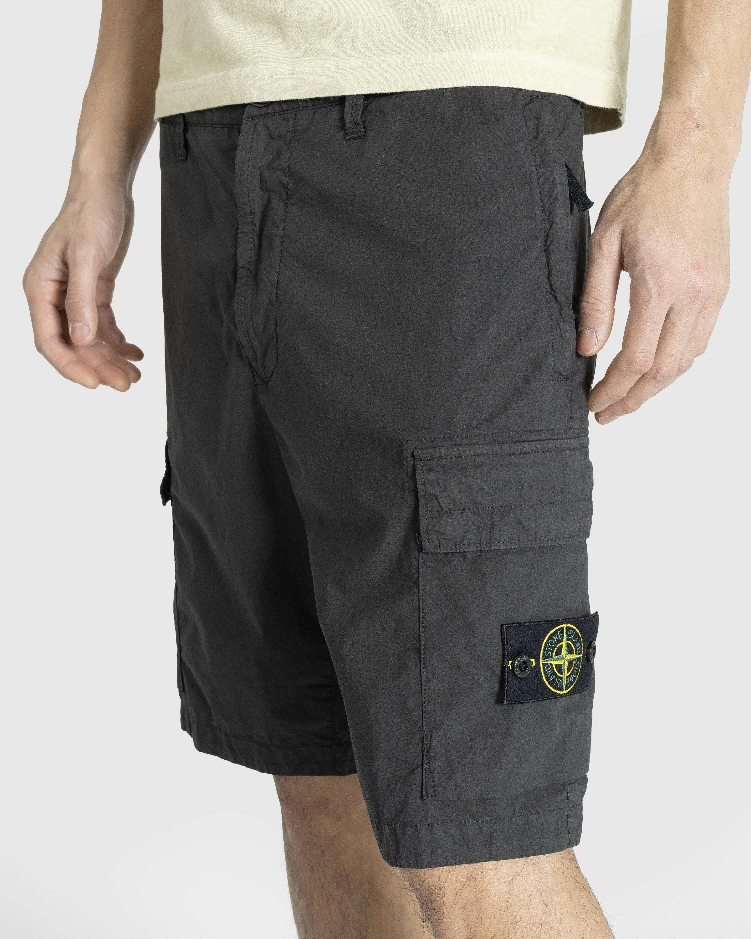 Stone Island - BERMUDA SHORTS CHARCOAL - Clothing - Grey - Image 5