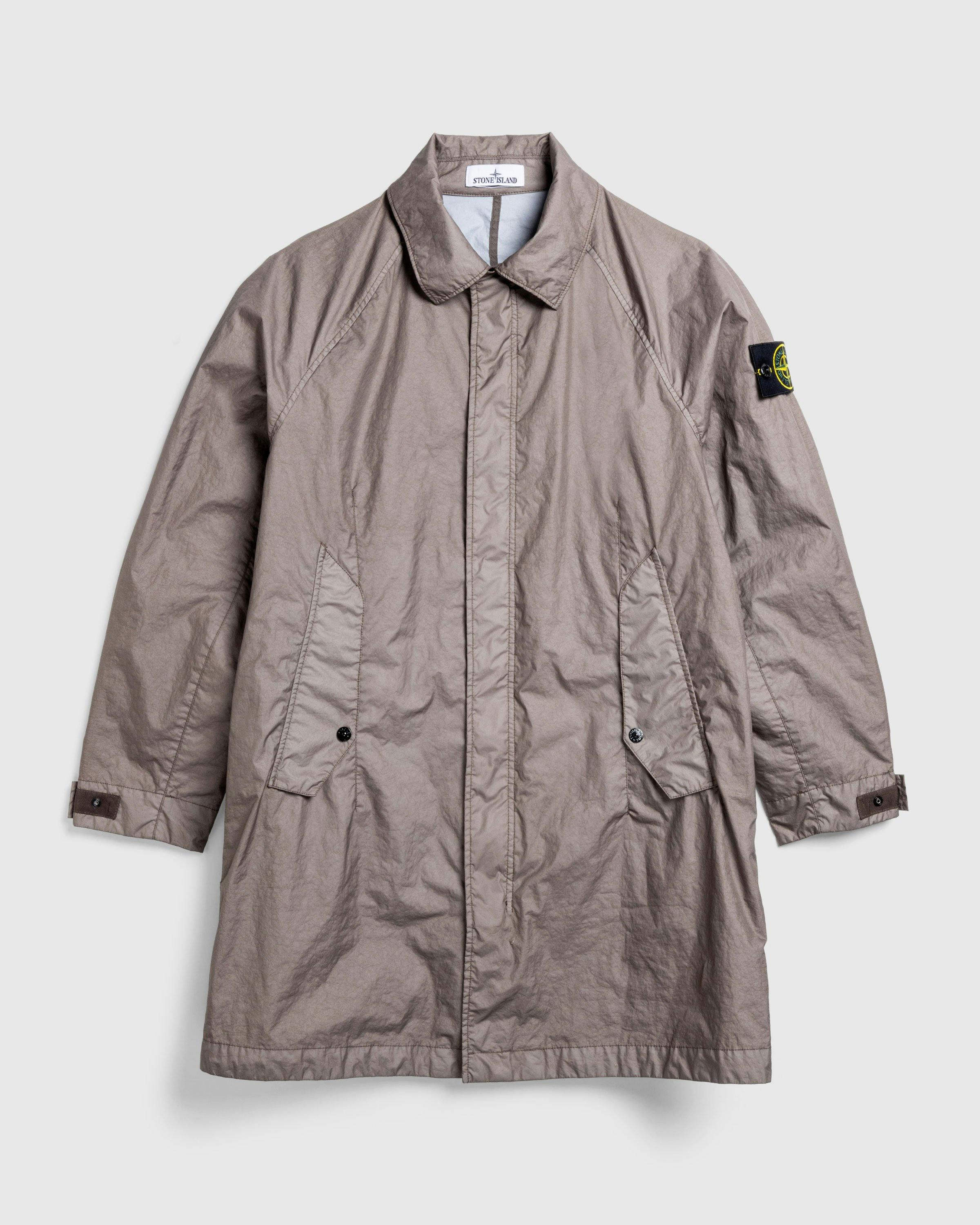 Stone Island - COAT DOVE GREY - Clothing - Grey - Image 1