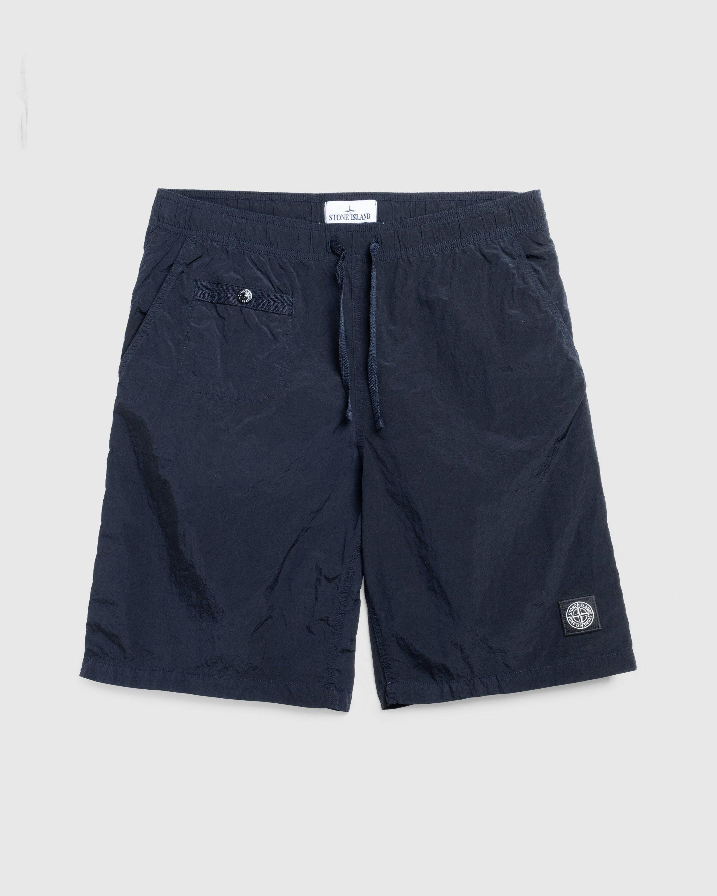 Stone Island - SHORTS NAVY BLUE - Clothing - Blue - Image 1