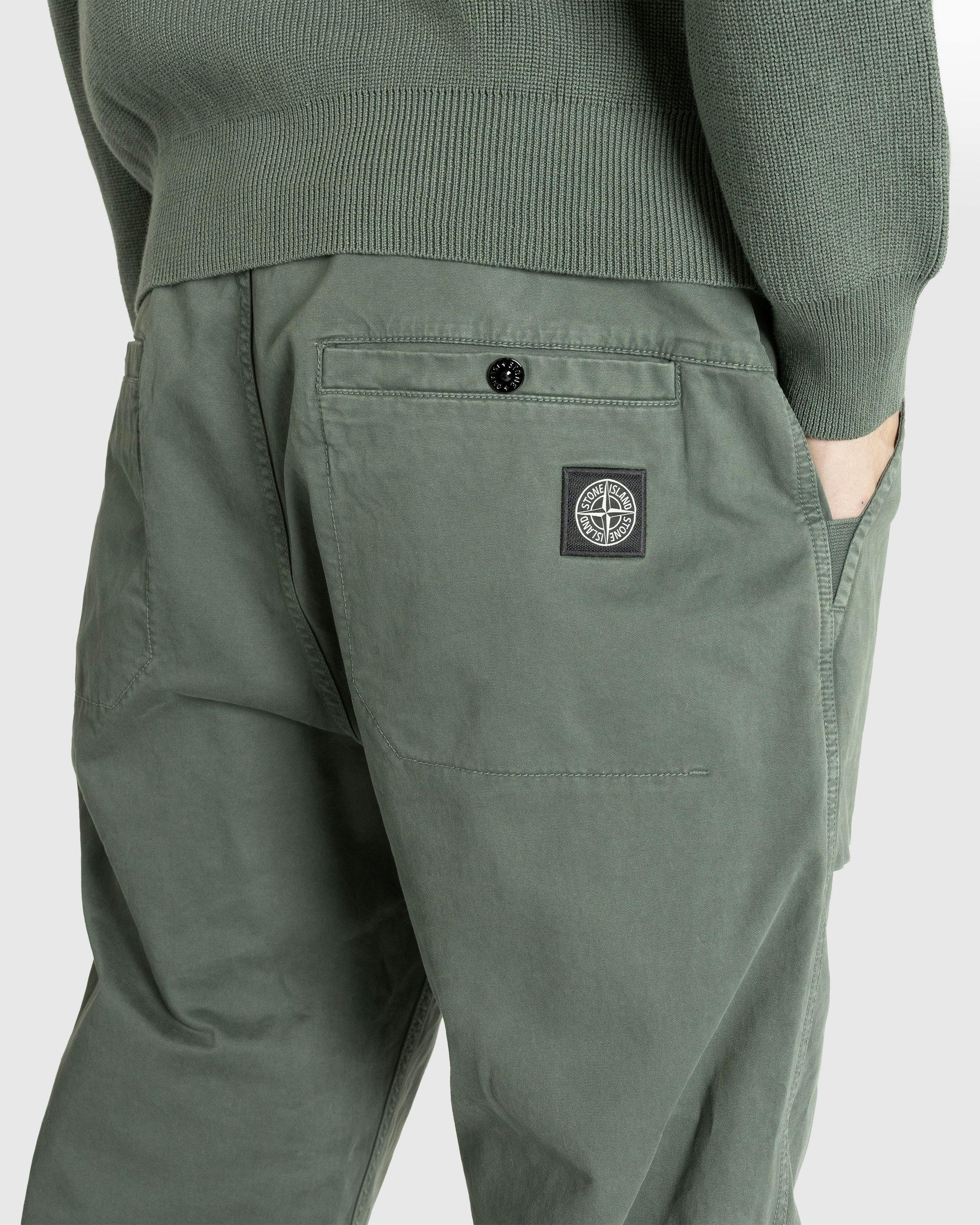 Stone Island - PANTS MUSK - Clothing - Green - Image 5