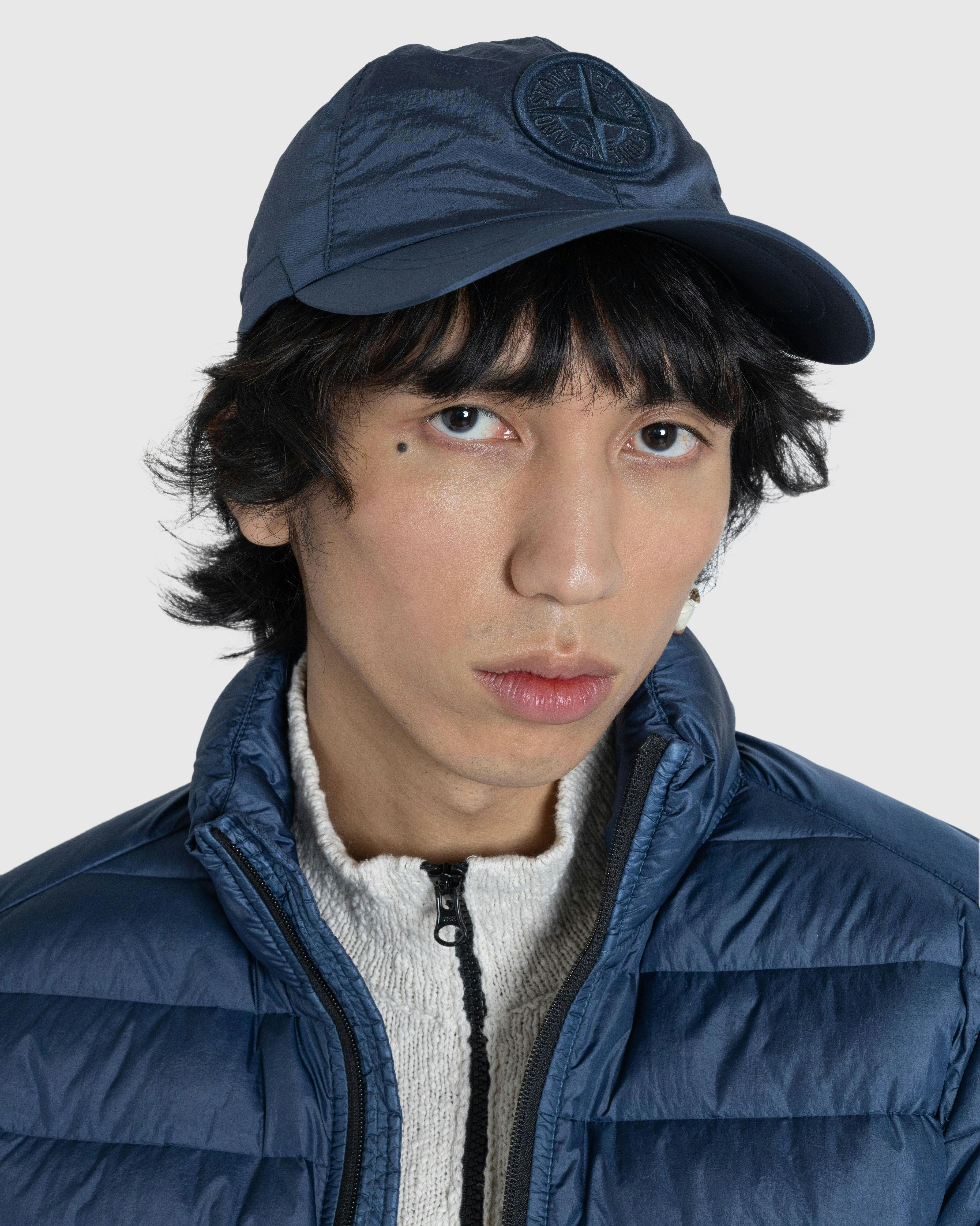 Stone Island - HAT DARK BLUE - Accessories - Blue - Image 4