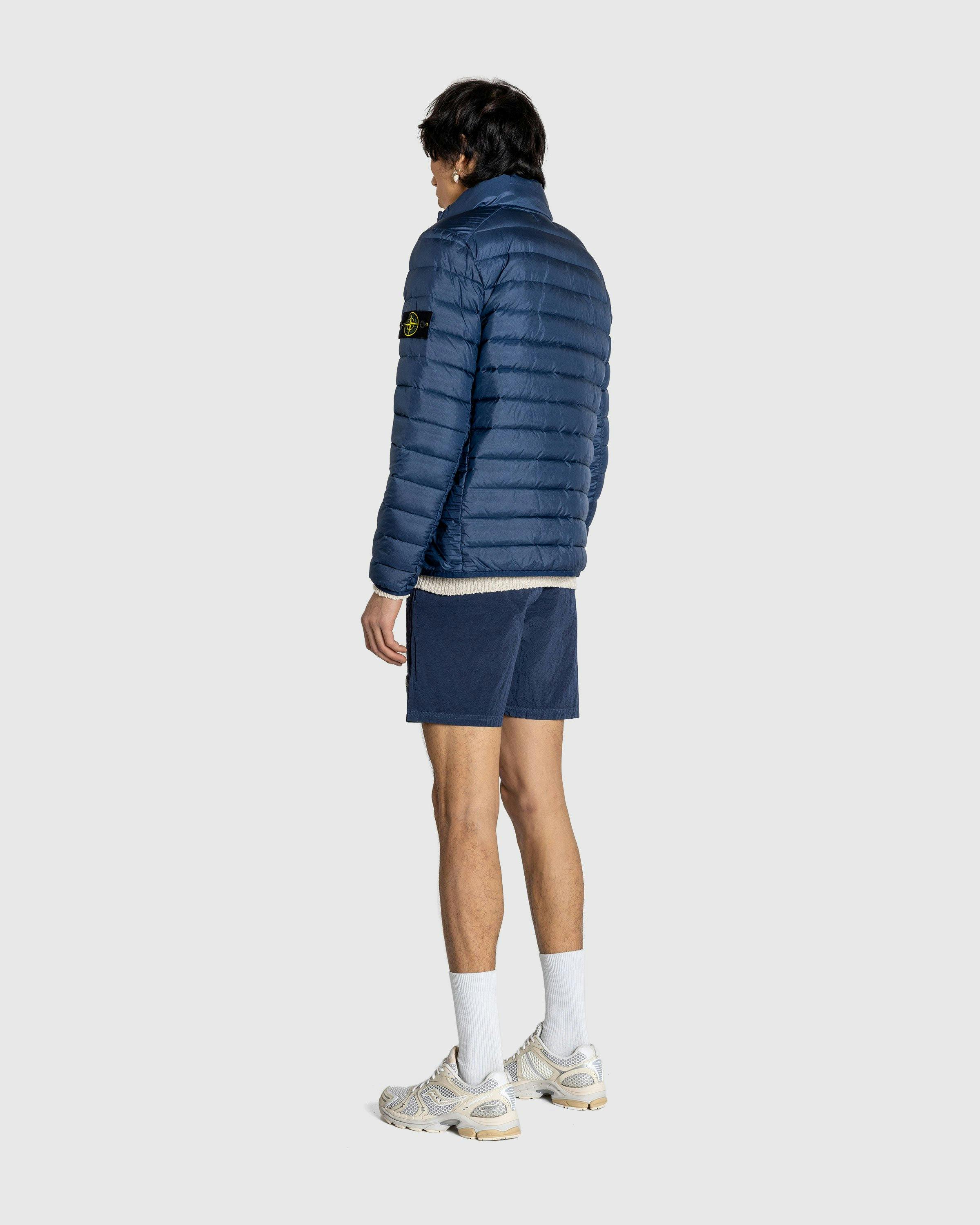 Stone Island - REAL DOWN JACKET  DARK BLUE - Clothing - Blue - Image 4