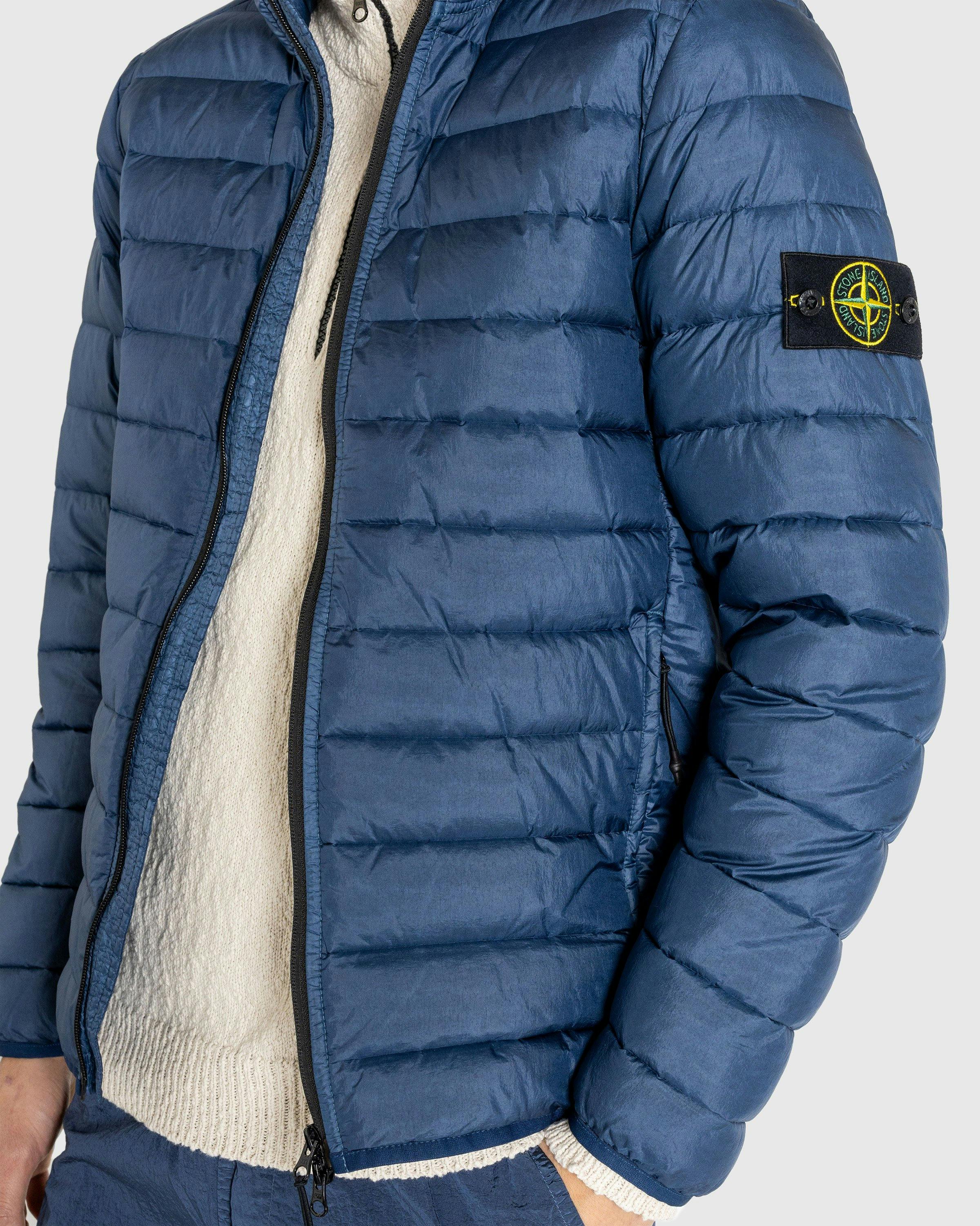 Stone Island - REAL DOWN JACKET  DARK BLUE - Clothing - Blue - Image 5