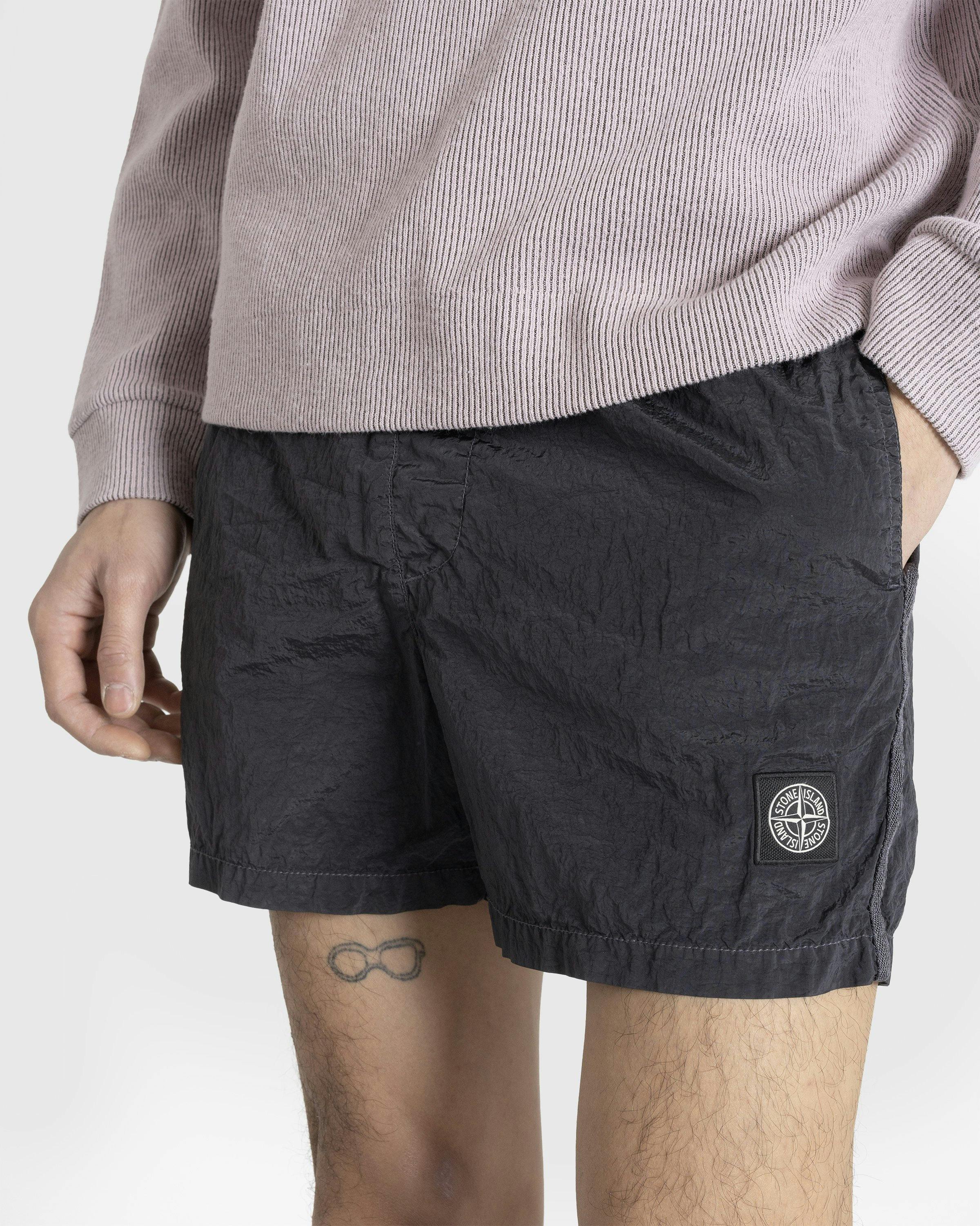 Stone Island - SHORTS CHARCOAL - Clothing - Grey - Image 5
