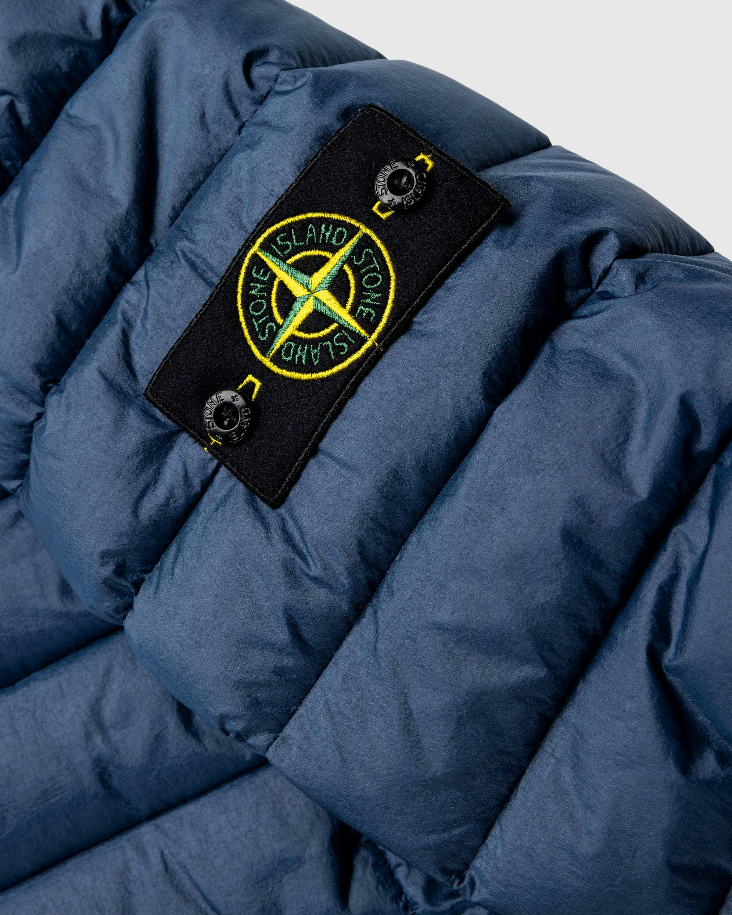 Stone Island - REAL DOWN JACKET  DARK BLUE - Clothing - Blue - Image 7