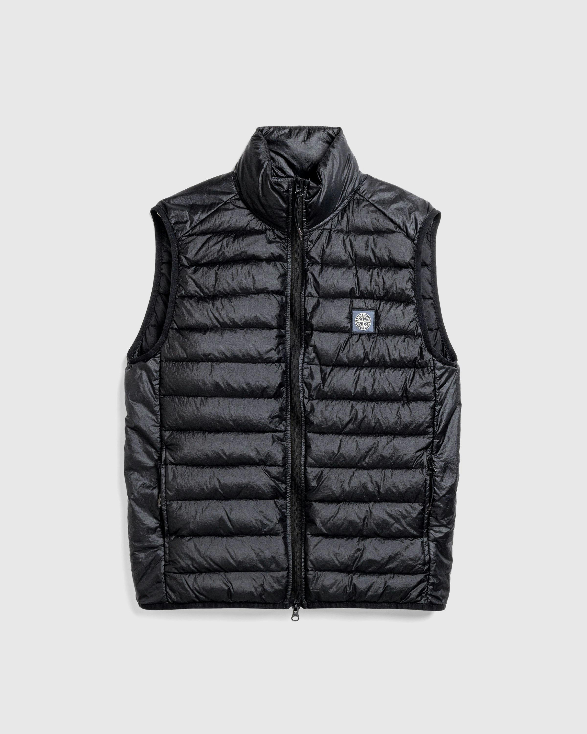 Stone Island - SLEEVELESS REALDOWN JACKET BLACK - Clothing - Black - Image 1