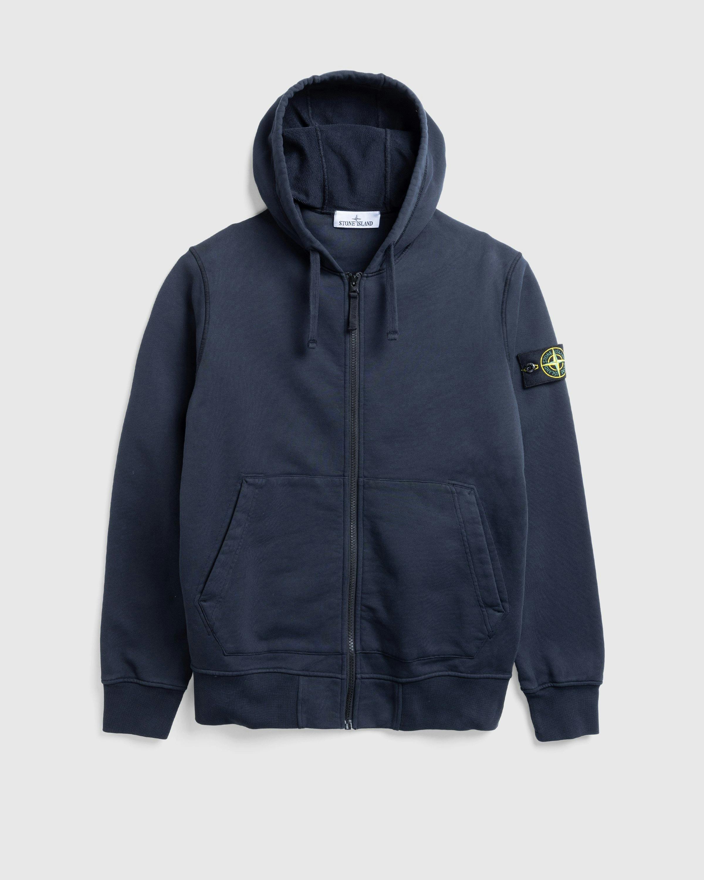 Stone Island - SWEAT-SHIRT NAVY BLUE - Clothing - Blue - Image 1