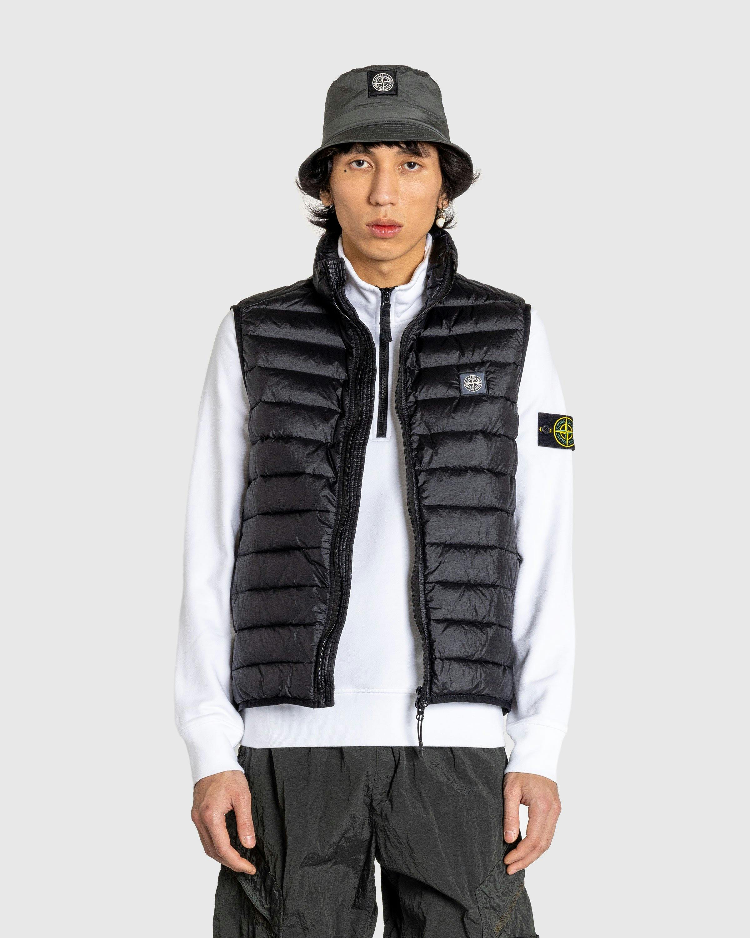 Stone Island - SLEEVELESS REALDOWN JACKET BLACK - Clothing - Black - Image 2