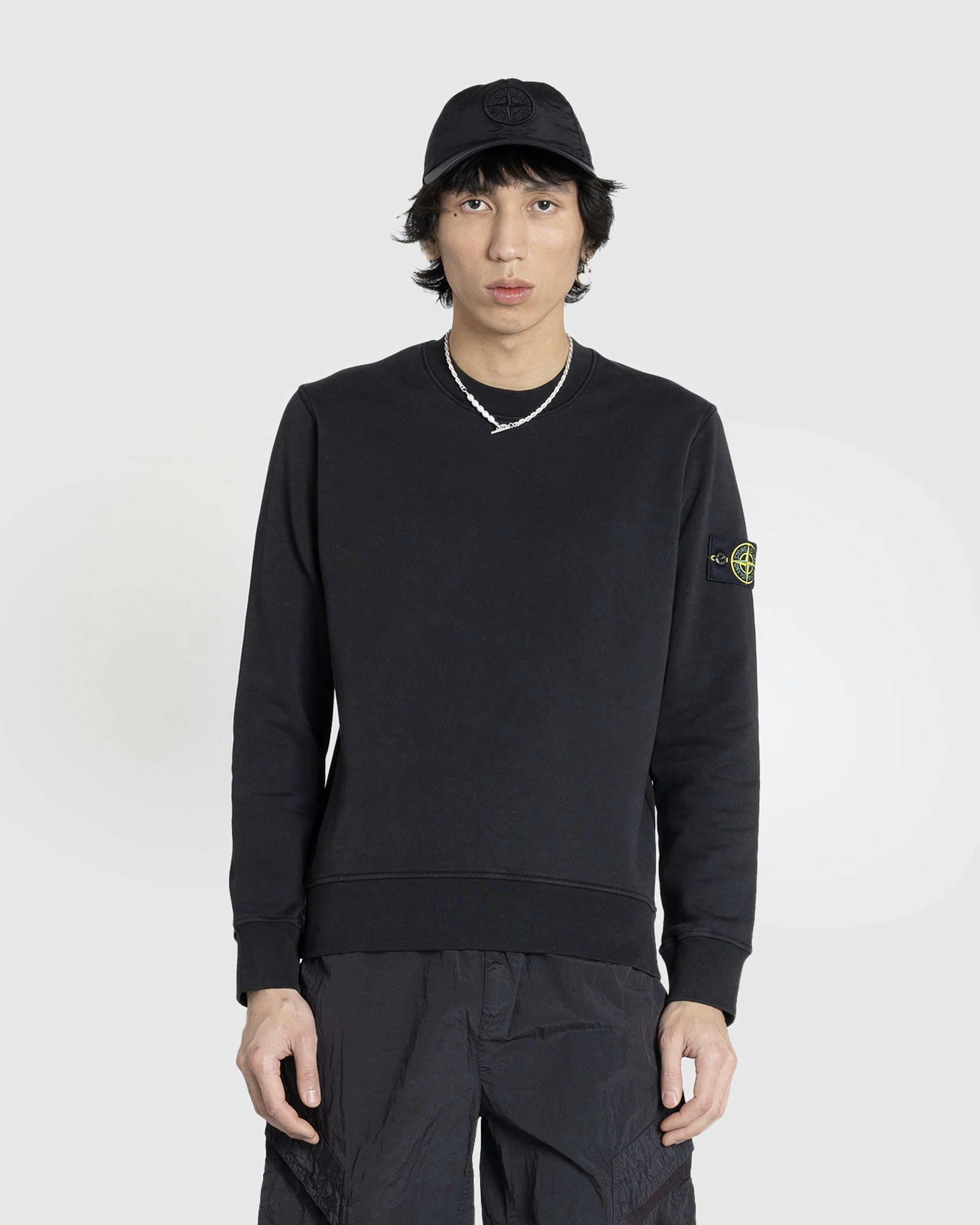 Stone Island - SWEAT-SHIRT BLACK - Clothing - Black - Image 2