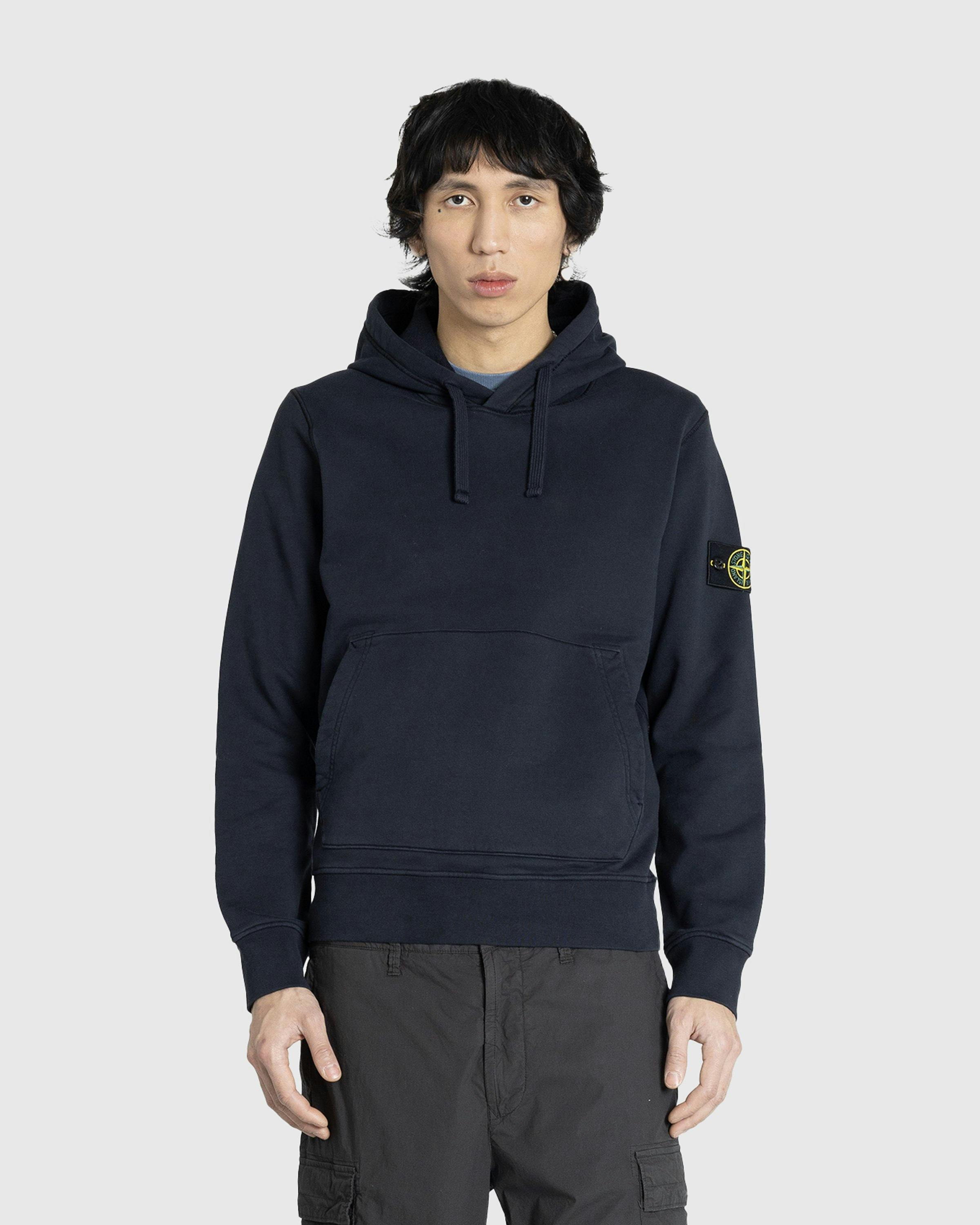 Stone Island - SWEAT-SHIRT NAVY BLUE - Clothing - Blue - Image 2