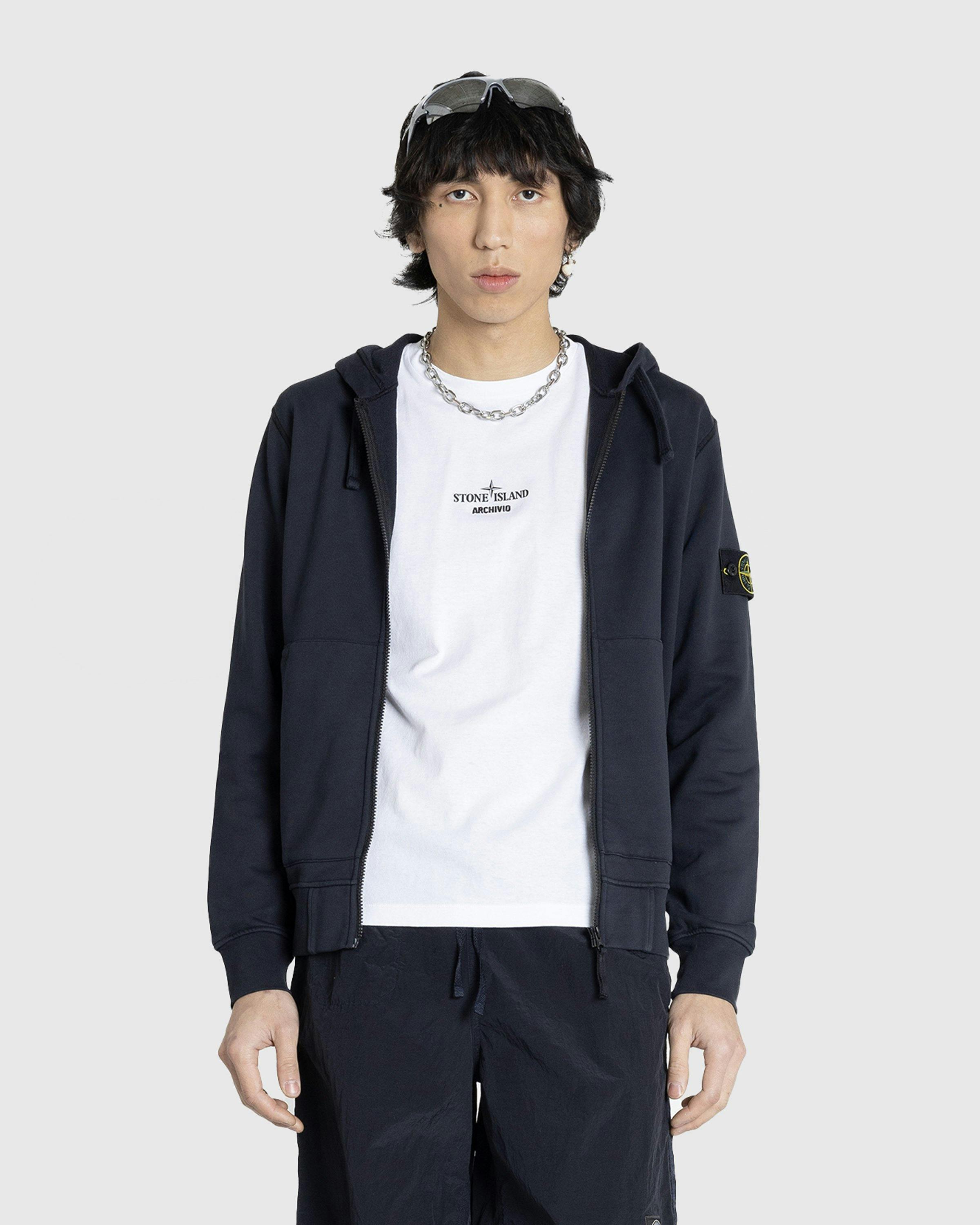 Stone Island - SWEAT-SHIRT NAVY BLUE - Clothing - Blue - Image 2