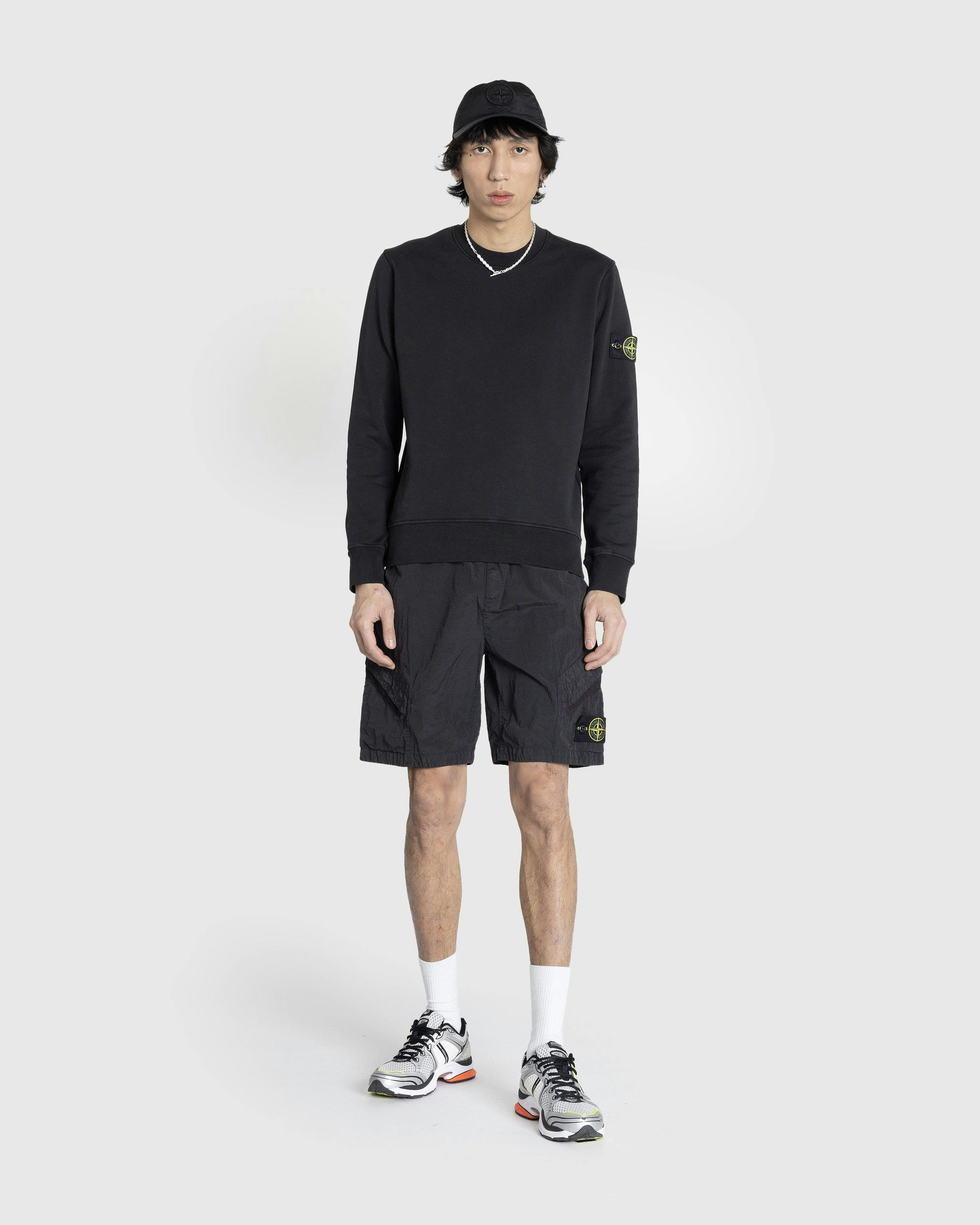 Stone Island - SWEAT-SHIRT BLACK - Clothing - Black - Image 3